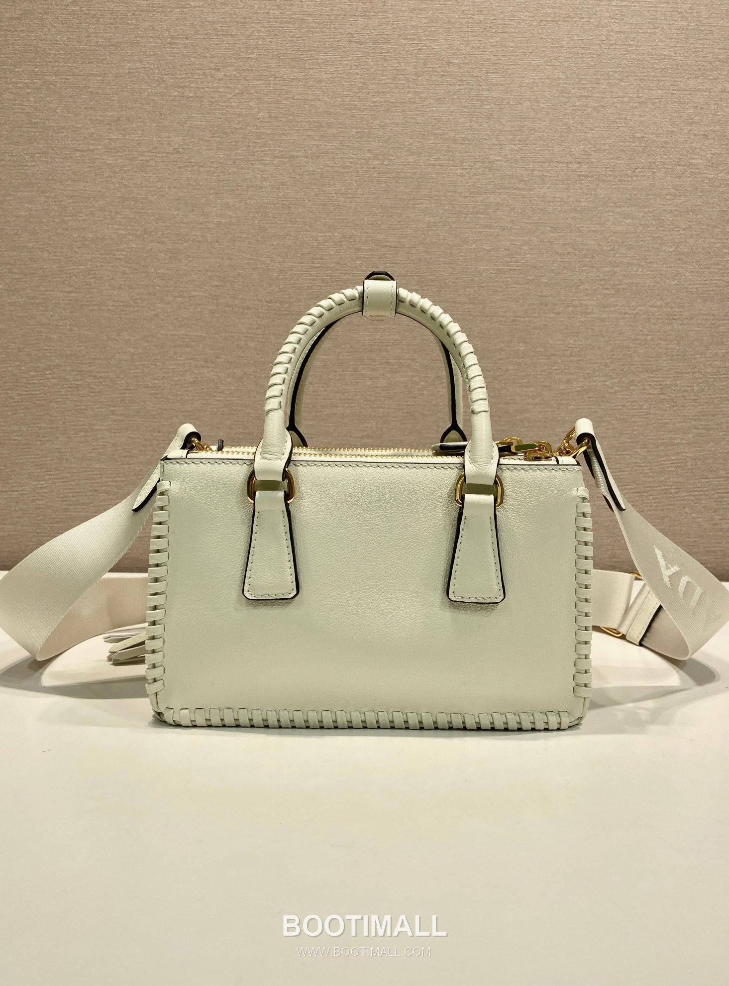 Prada Galleria Mini Intrecciato Calfskin Top Handle Bag 프라다 갤러리아 미니 인트레치아토 카프스킨 탑핸들백 21cm 8