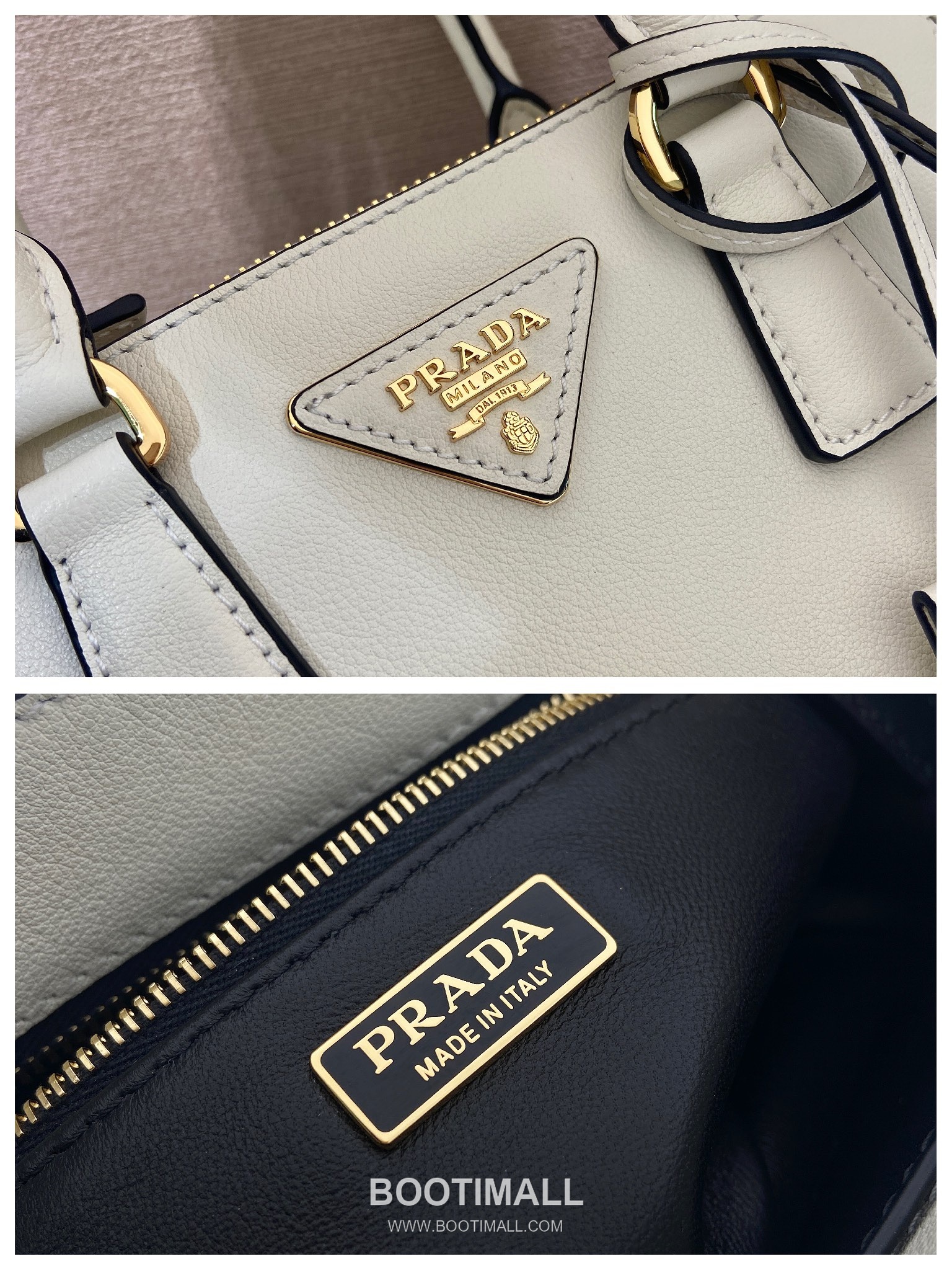 Prada Galleria Mini Intrecciato Calfskin Top Handle Bag 프라다 갤러리아 미니 인트레치아토 카프스킨 탑핸들백 21cm 13