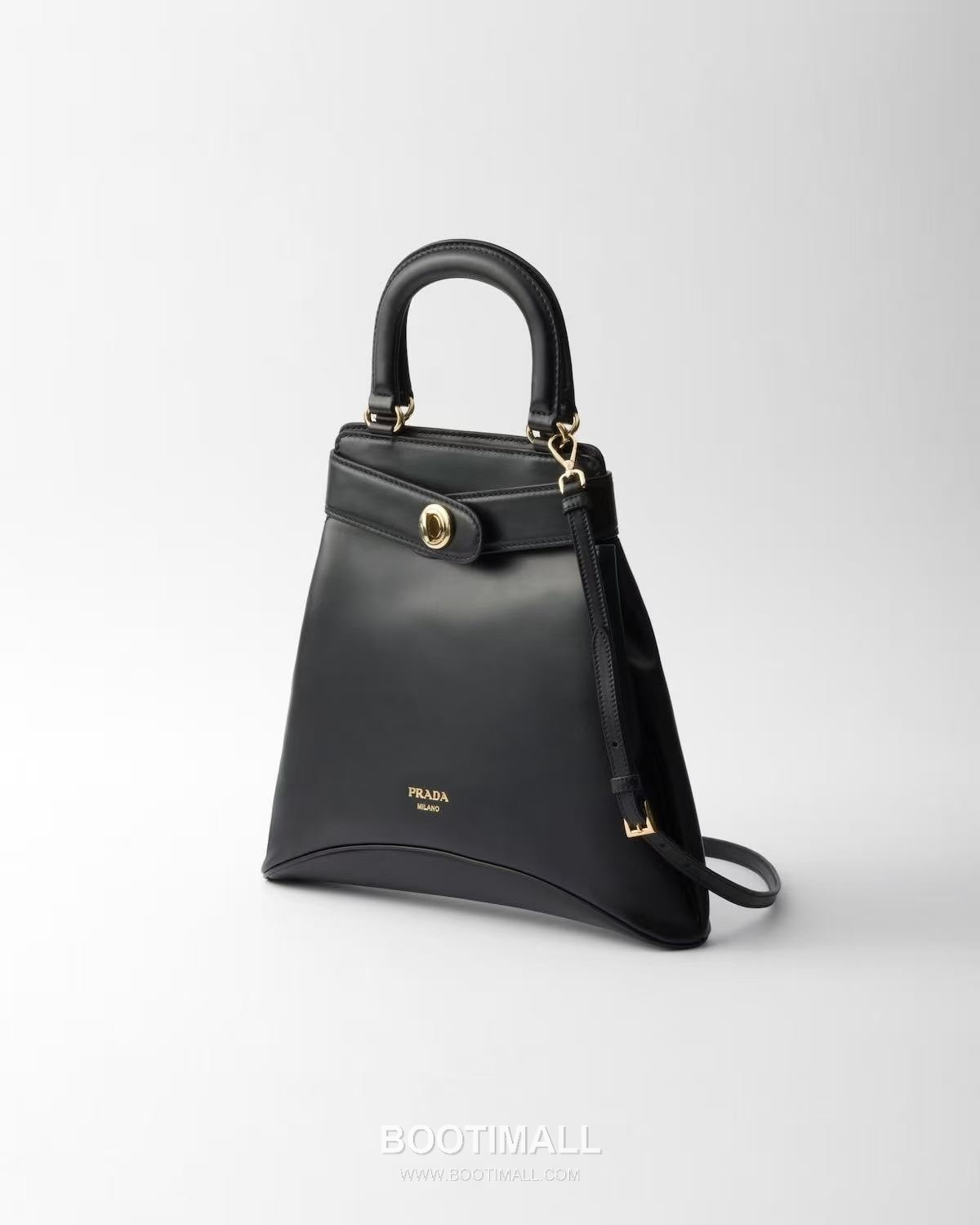 Prada Calfskin Tote Calfskin and Lambskin Shoulder Bag 프라다 1BG567 카프스킨 토트 카프스킨과 램스킨 숄더백 31cm 3