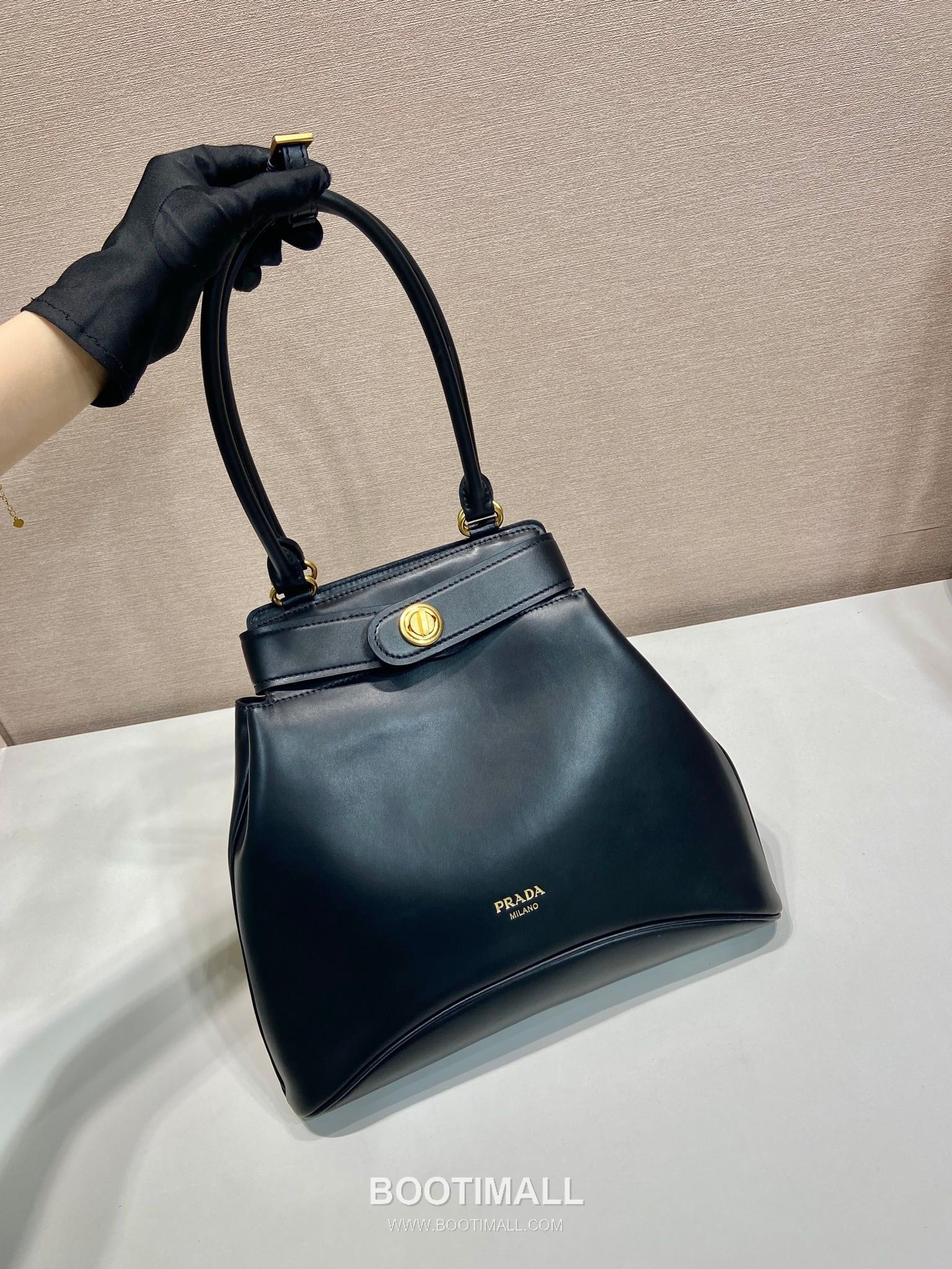 Prada Calfskin Tote Calfskin and Lambskin Tote Bag 프라다 1BG567 카프스킨 토트 카프스킨과 램스킨 토트백 31cm 4
