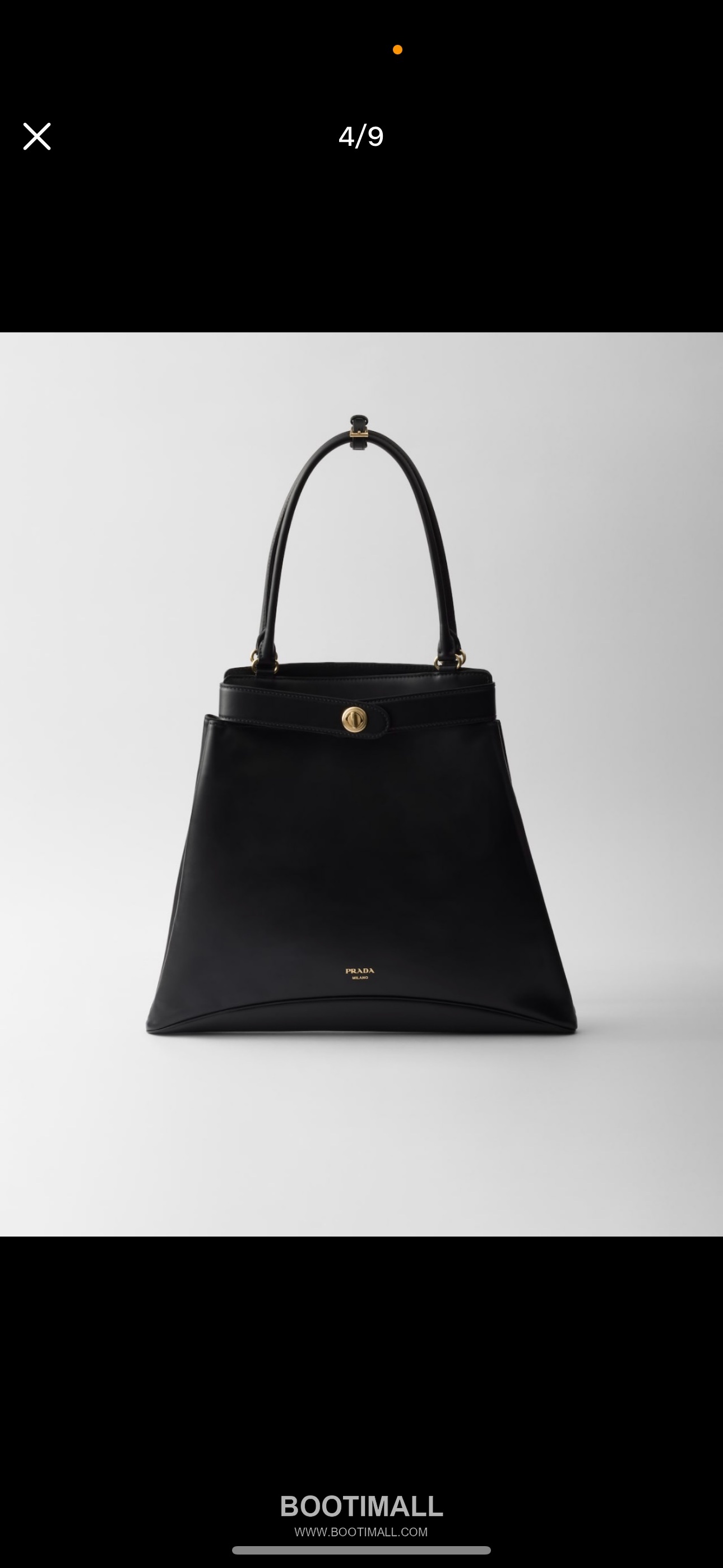 Prada Calfskin Tote Calfskin and Lambskin Tote Bag 프라다 1BG567 카프스킨 토트 카프스킨과 램스킨 토트백 31cm 12