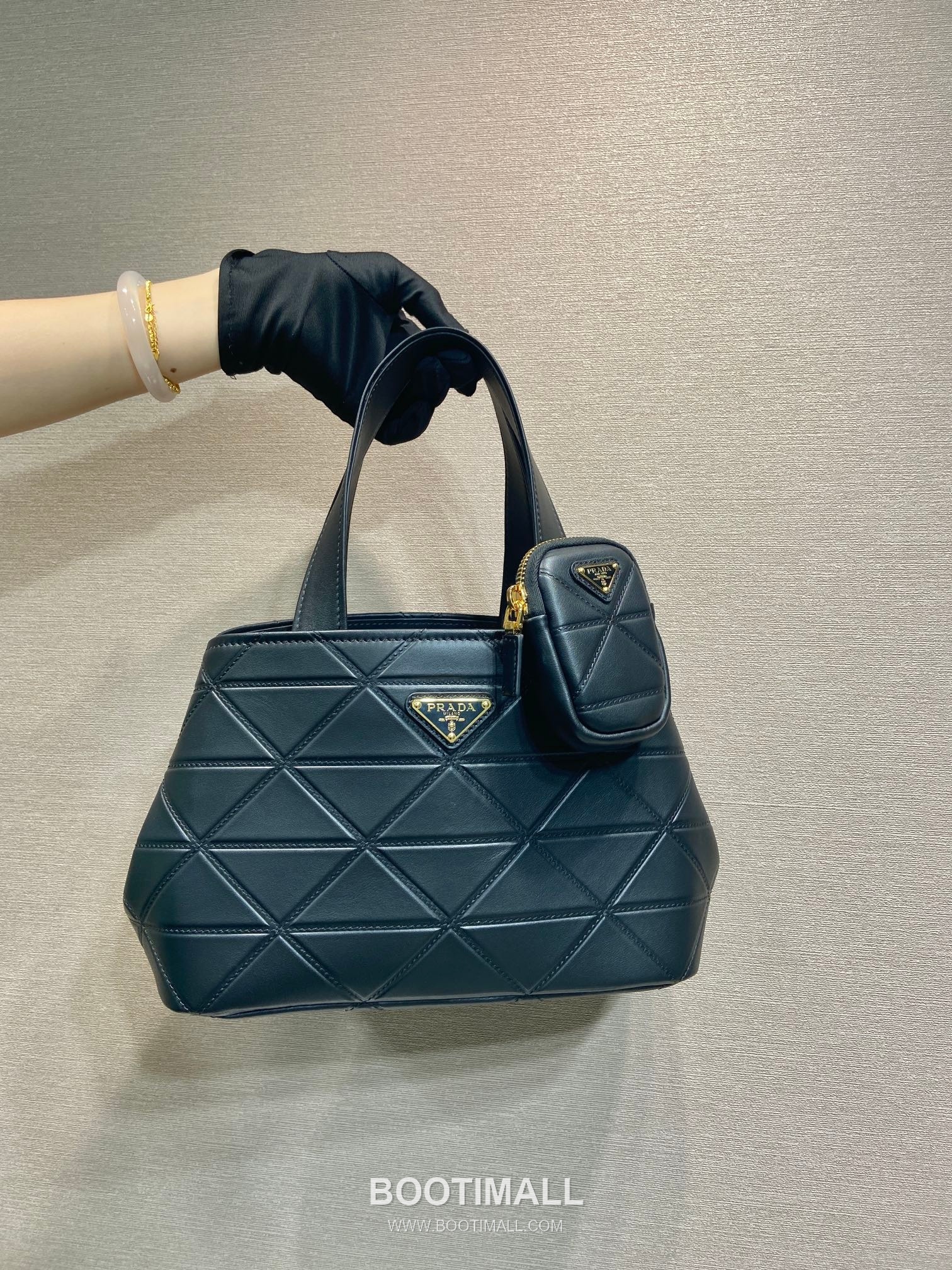 Prada Symbole Stitch Small Tote Tote Bag 프라다 심볼 스티치 스몰 토트 1BG548 토트백 26cm 2