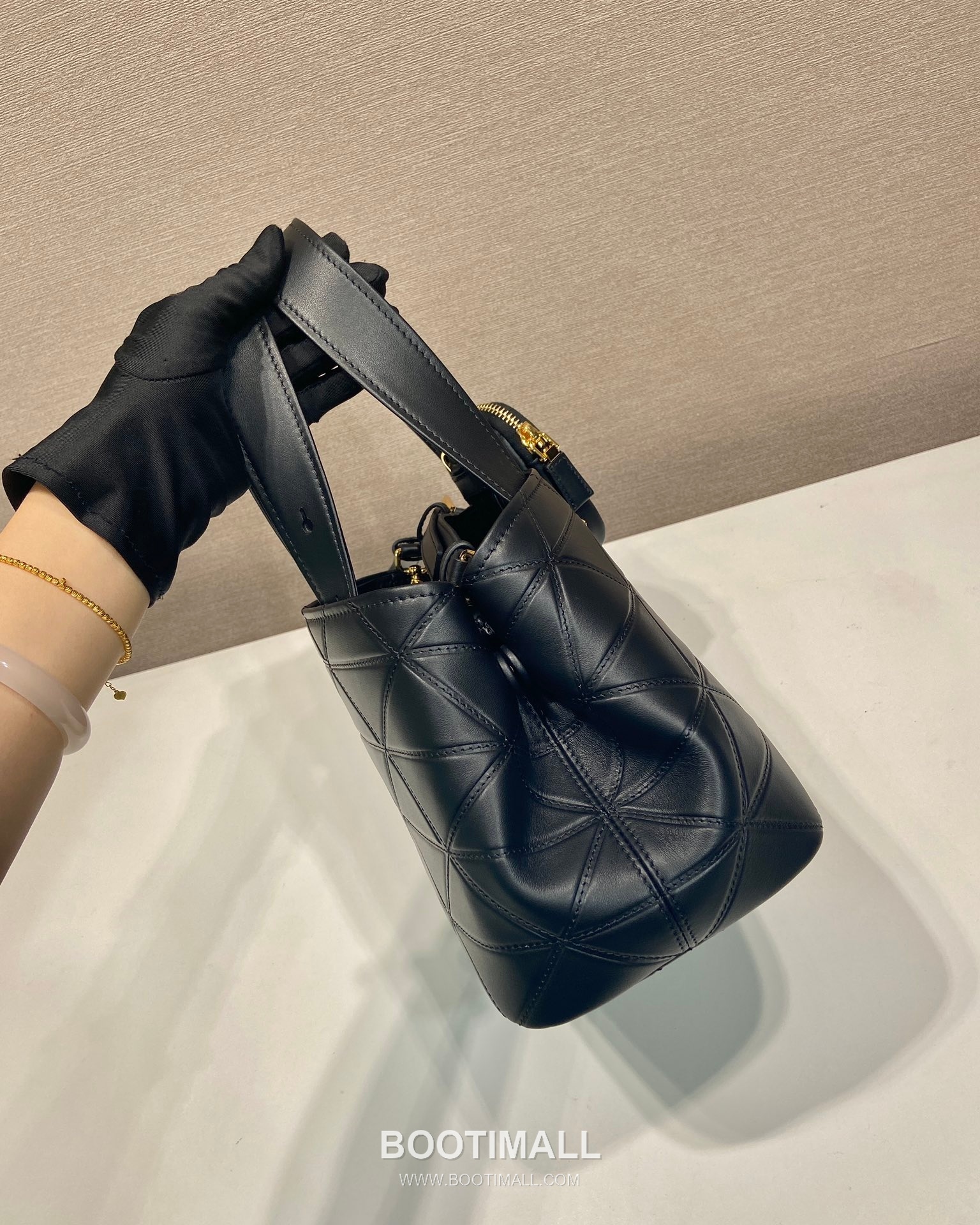 Prada Symbole Stitch Small Tote Tote Bag 프라다 심볼 스티치 스몰 토트 1BG548 토트백 26cm 7