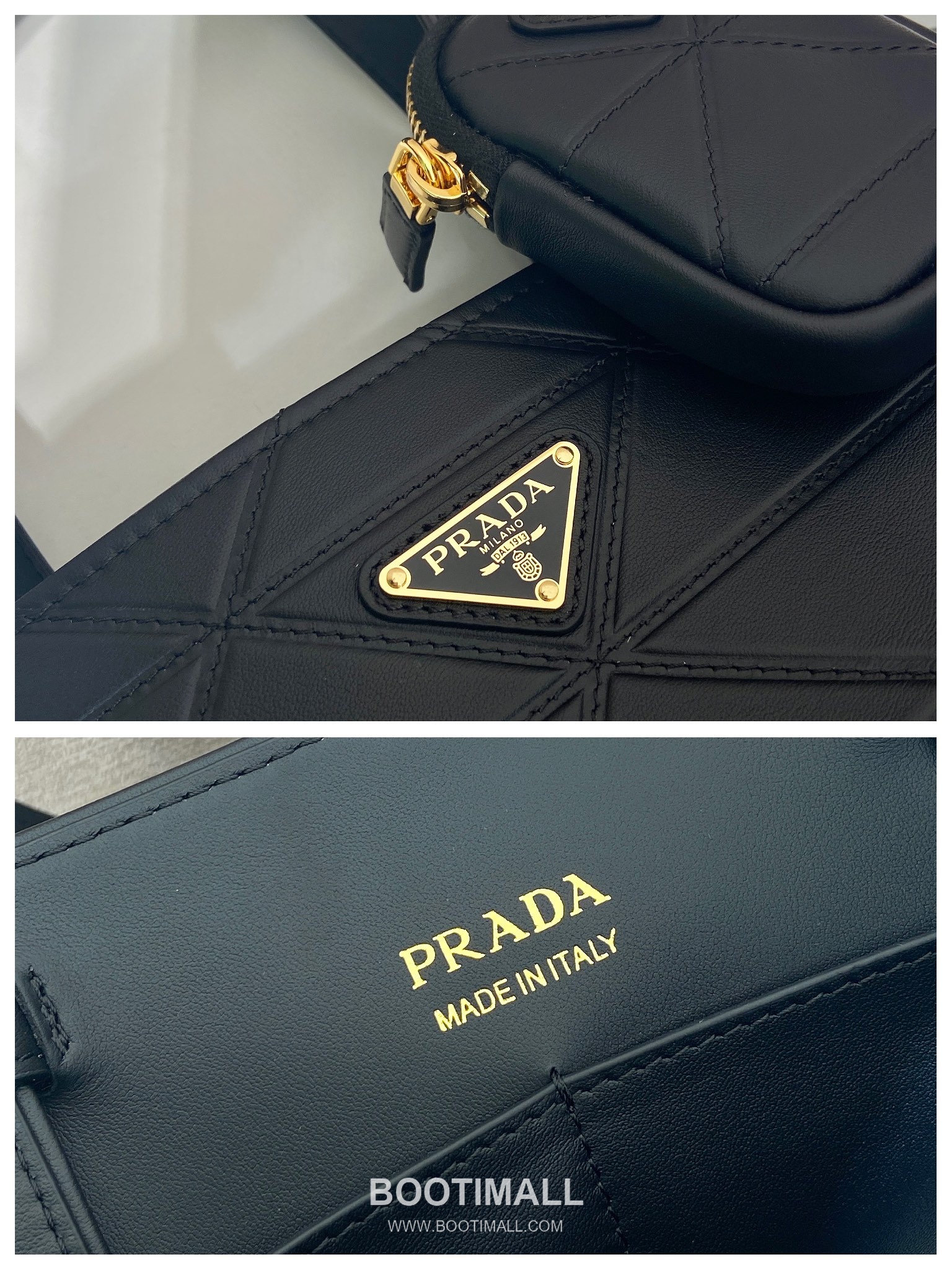 Prada Symbole Stitch Large Tote Leather Tote Bag 프라다 심볼 스티치 라지 토트 레더 토트백 38cm 11