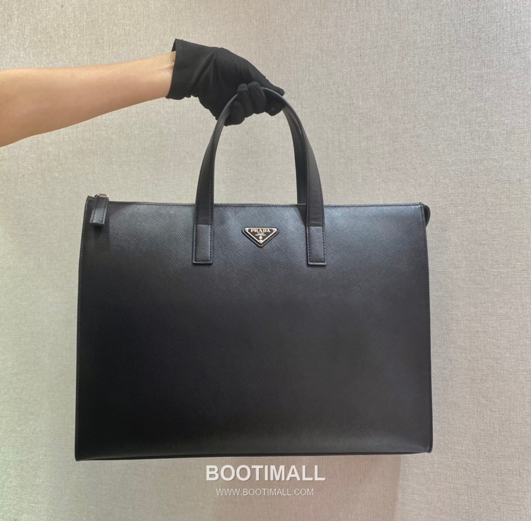 Prada Saffiano Brief Tote Saffiano Leather Briefcase 프라다 2VG039 사피아노 브리프 토트 사피아노 레더 브리프케이스 40cm 3