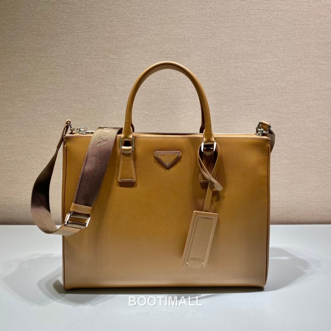 Prada Leather Tote Calfskin Leather Tote Bag 프라다 2VG061 레더 토트 송아지가죽 토트백 39cm 6