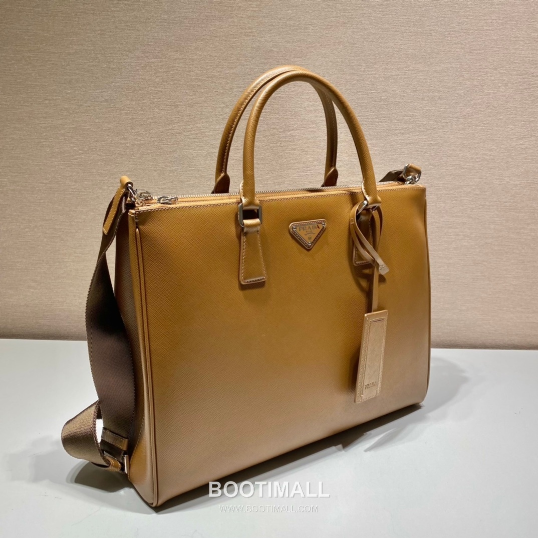 Prada Leather Tote Calfskin Leather Tote Bag 프라다 2VG061 레더 토트 송아지가죽 토트백 39cm 8