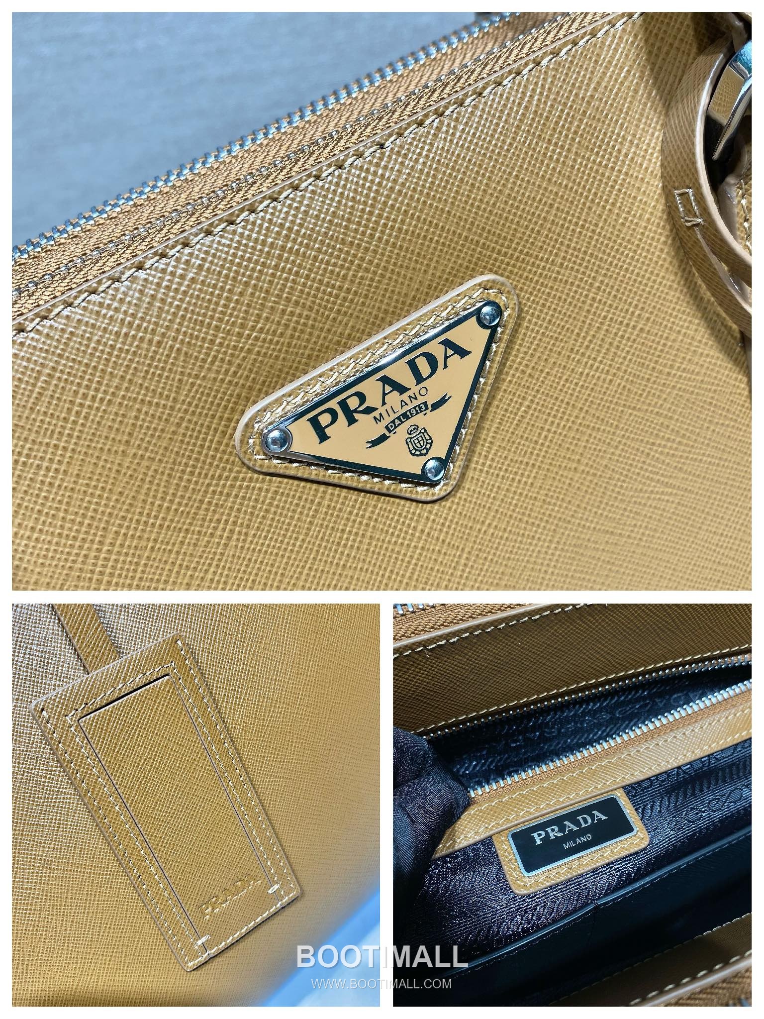 Prada Leather Tote Calfskin Leather Tote Bag 프라다 2VG061 레더 토트 송아지가죽 토트백 39cm 13