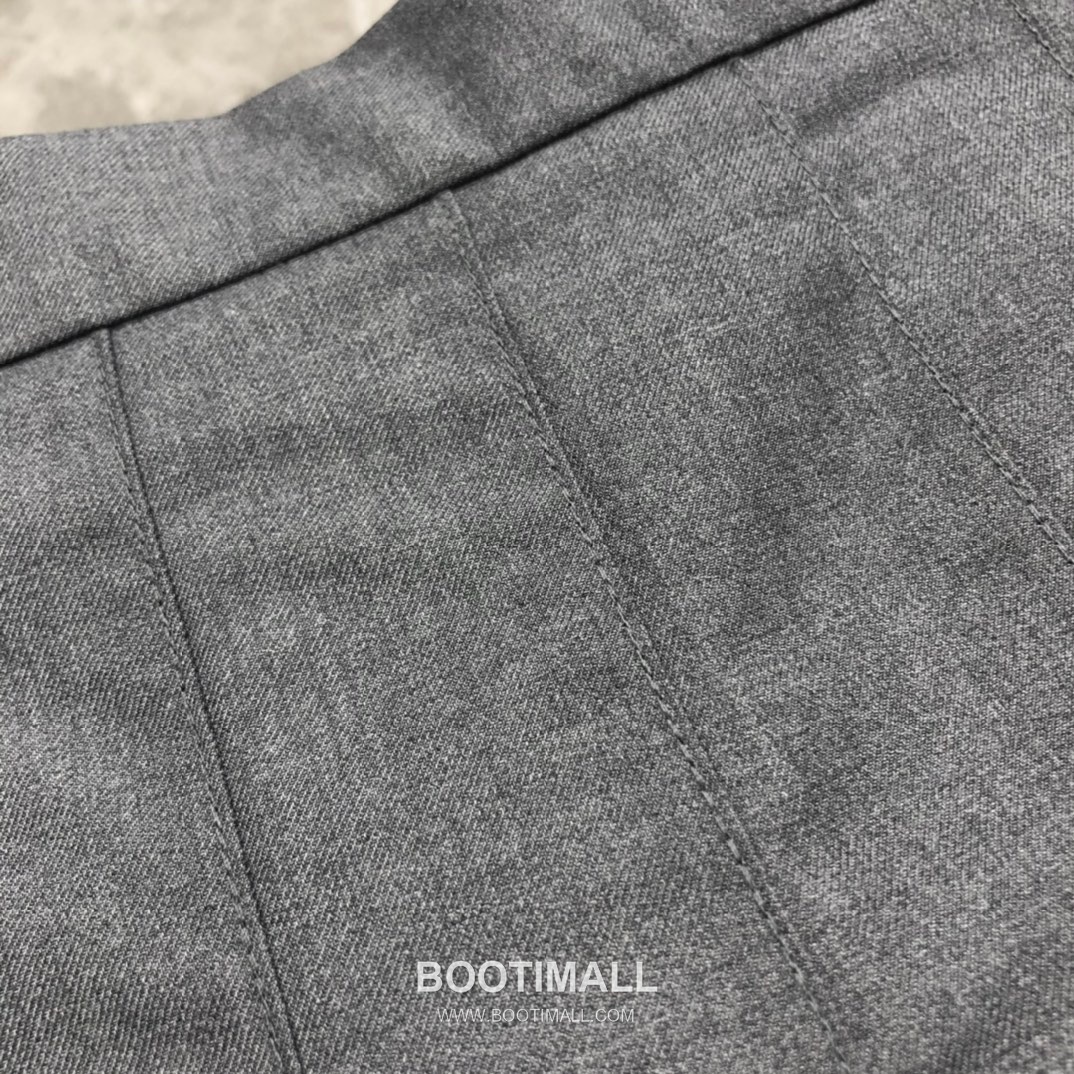 Thom Browne Side Knit Colorblock Skirt Gray 톰브라운 사이드 니트 배색 스커트 그레이 6