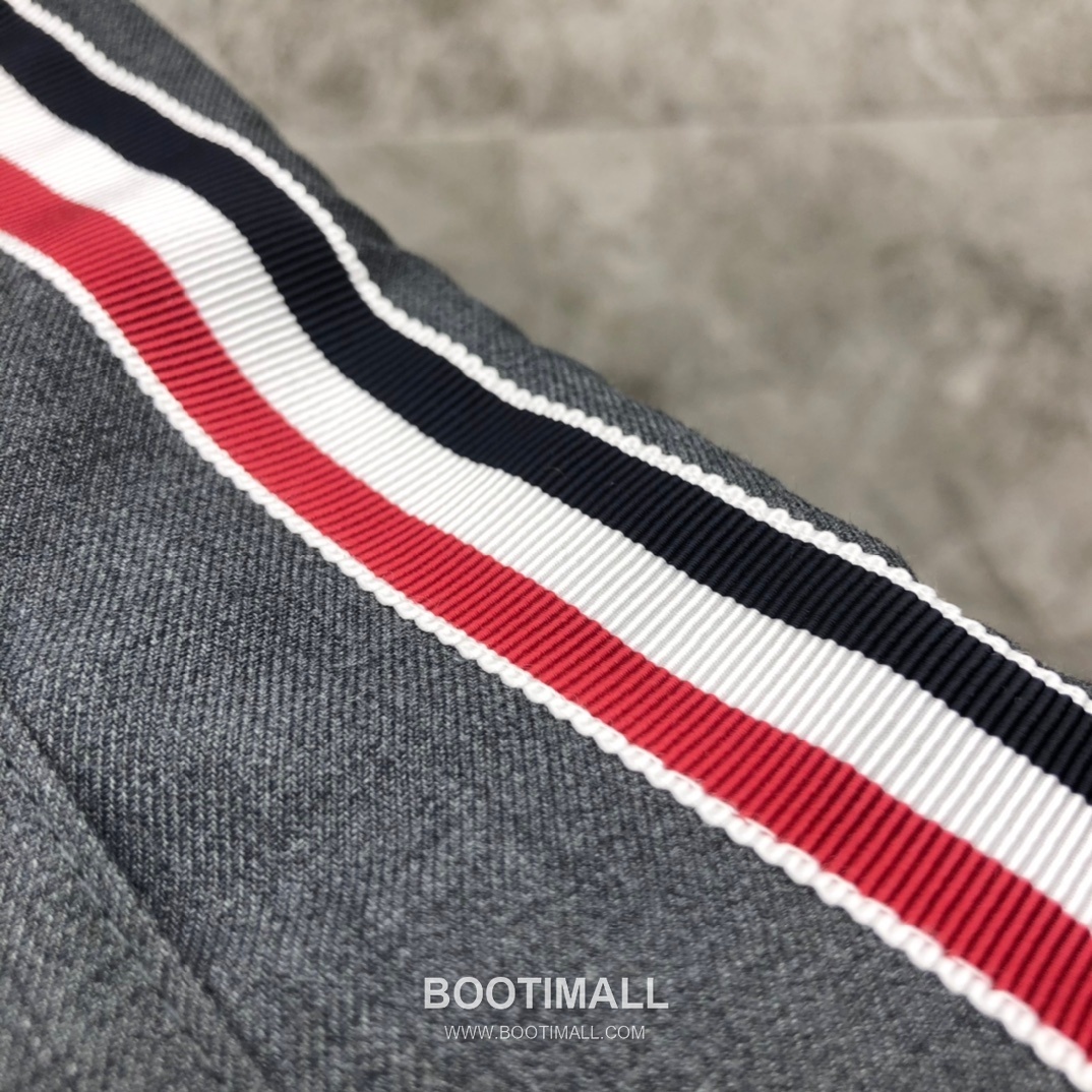 Thom Browne Side Knit Colorblock Skirt Gray 톰브라운 사이드 니트 배색 스커트 그레이 7