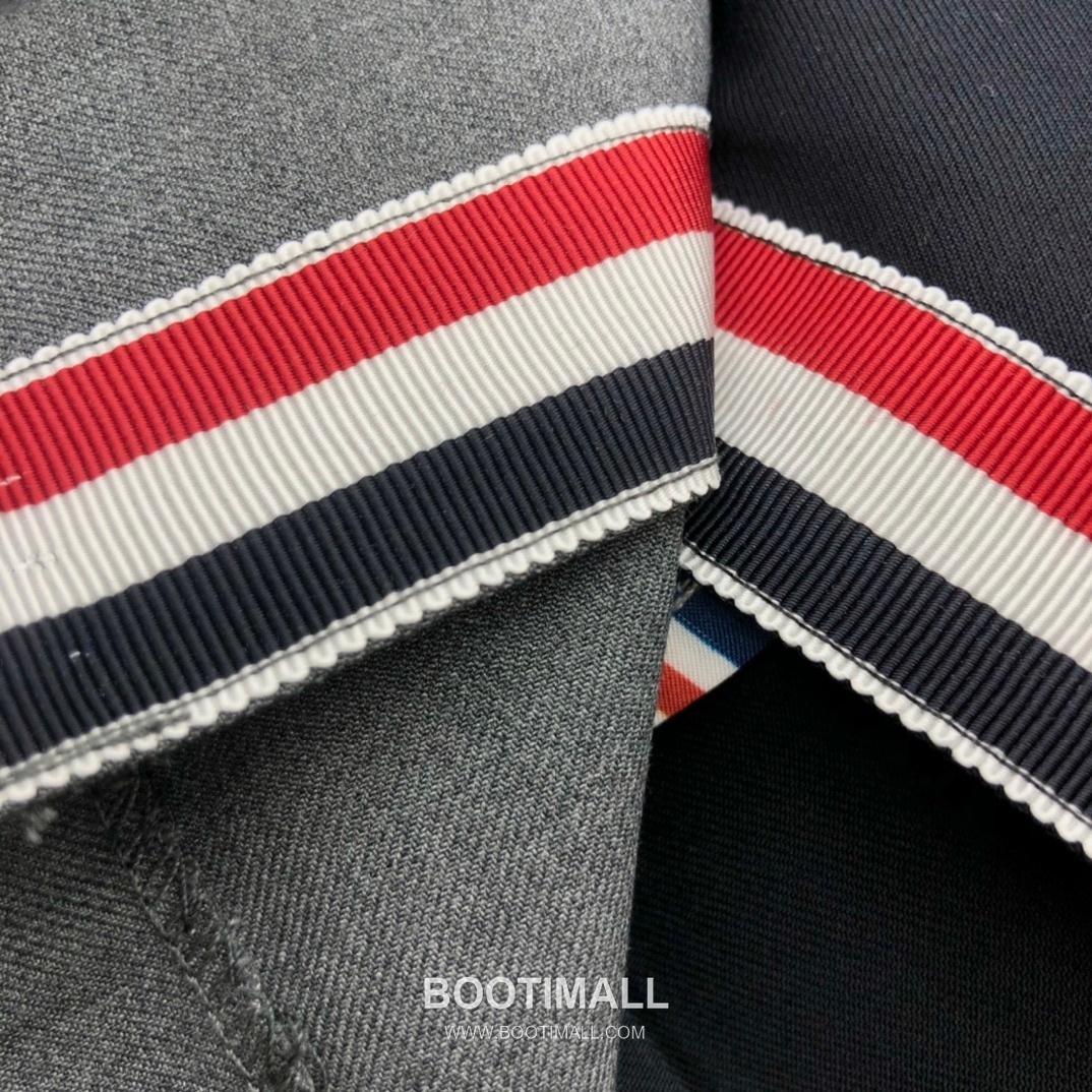 Thom Browne Side Knit Colorblock Skirt Gray 톰브라운 사이드 니트 배색 스커트 그레이 3