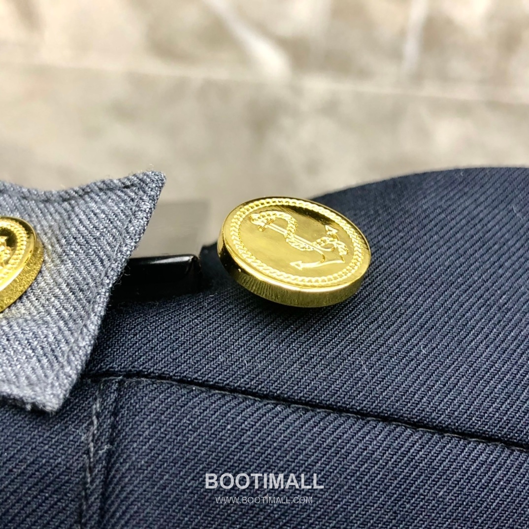 Thom Browne Side Knit Colorblock Skirt Gray 톰브라운 사이드 니트 배색 스커트 그레이 5