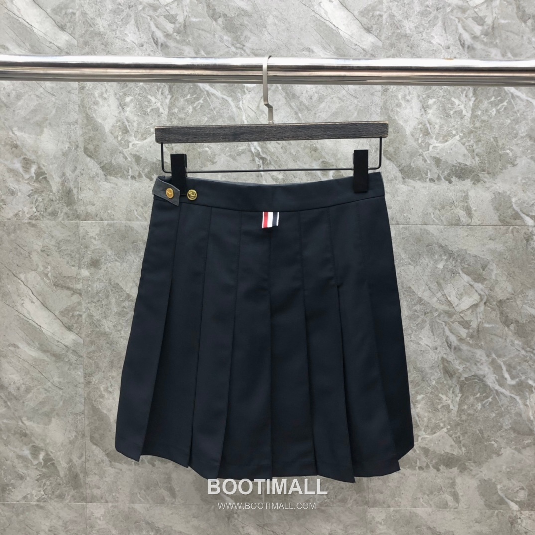 Thom Browne Side Knit Colorblock Skirt Gray 톰브라운 사이드 니트 배색 스커트 그레이 7