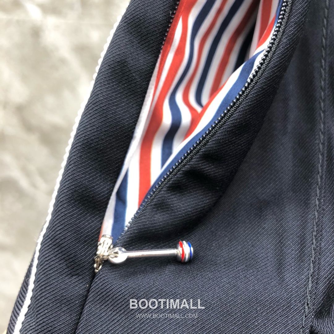 Thom Browne Side Knit Colorblock Skirt Gray 톰브라운 사이드 니트 배색 스커트 그레이 3