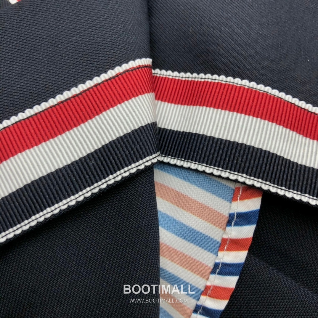 Thom Browne Side Knit Colorblock Skirt Gray 톰브라운 사이드 니트 배색 스커트 그레이 4