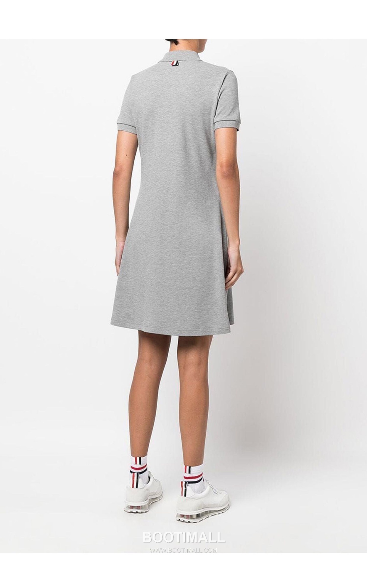 Thom Browne Pique Tape Polo Dress Cotton Grey 톰브라운 피케 테이프 폴로 드레스 코튼 그레이 2