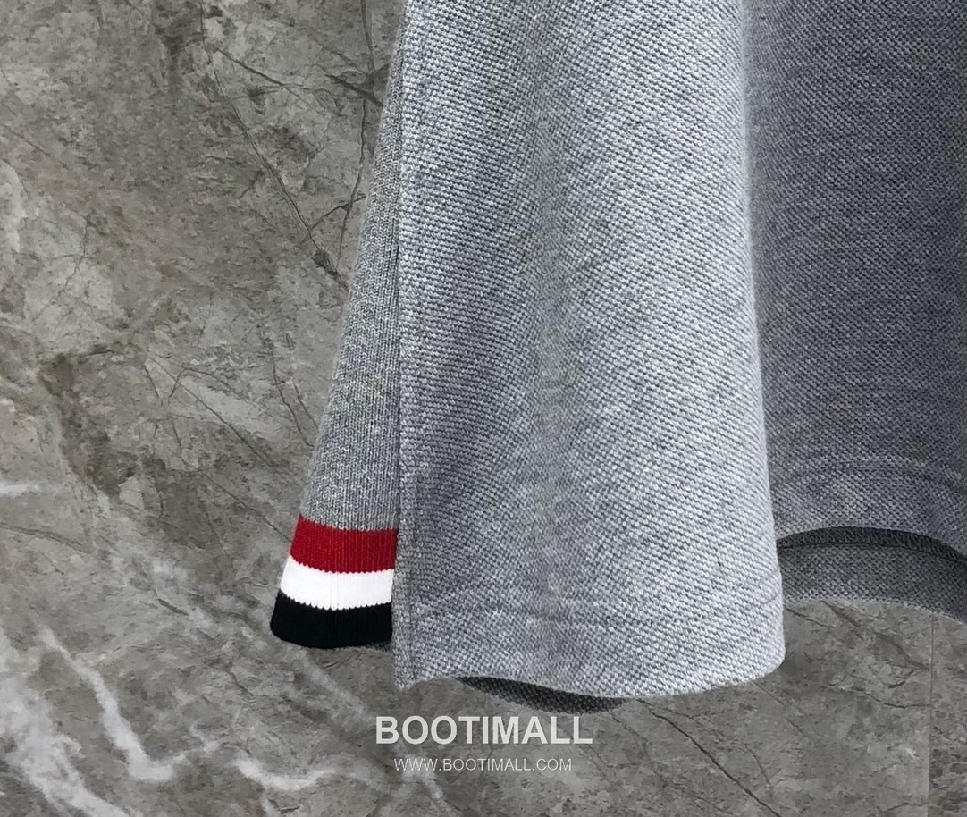 Thom Browne Pique Tape Polo Dress Cotton Grey 톰브라운 피케 테이프 폴로 드레스 코튼 그레이 12