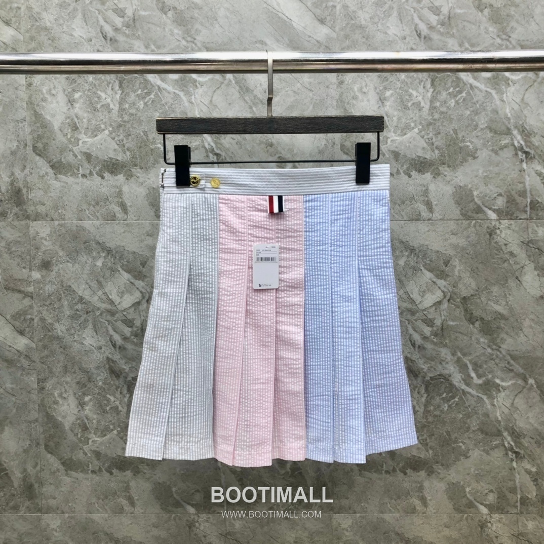 Thom Browne Tricolor Seersucker Skirt Multicolor 톰브라운 트리컬러 시어서커 스커트 멀티컬러 6