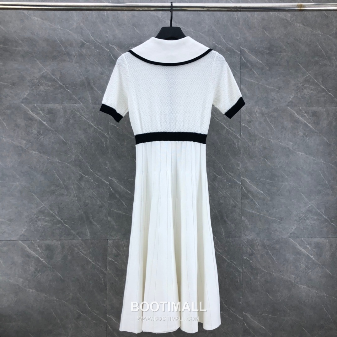 Thom Browne Peter Pan Knit Dress White 톰브라운 피터팬 니트 드레스 화이트 11