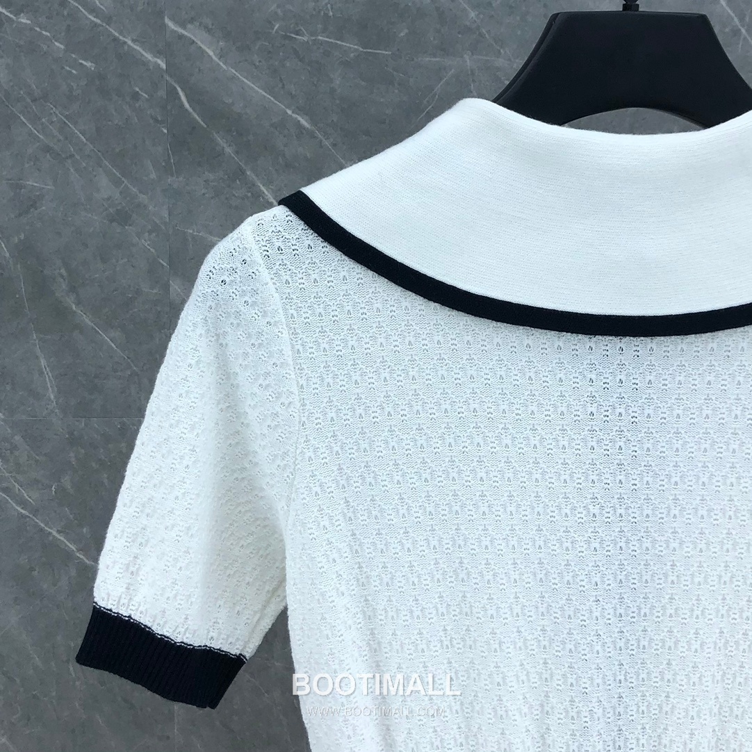 Thom Browne Peter Pan Knit Dress White 톰브라운 피터팬 니트 드레스 화이트 13