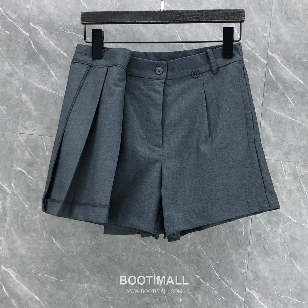 Thom Browne Pleated Skort Black Shorts 톰브라운 플리츠 스커트 팬츠 블랙 쇼츠 6