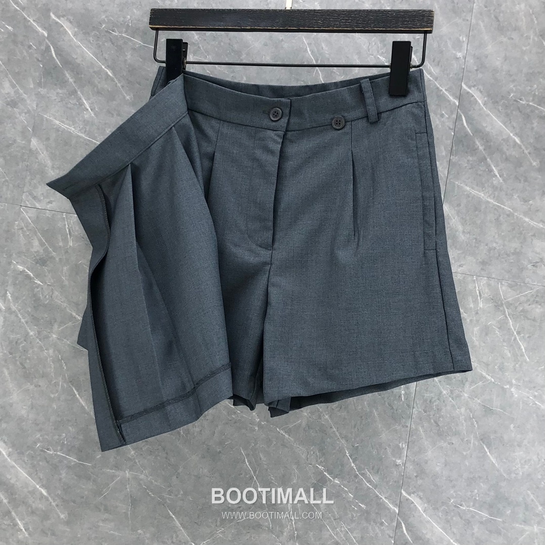 Thom Browne Pleated Skort Black Shorts 톰브라운 플리츠 스커트 팬츠 블랙 쇼츠 7
