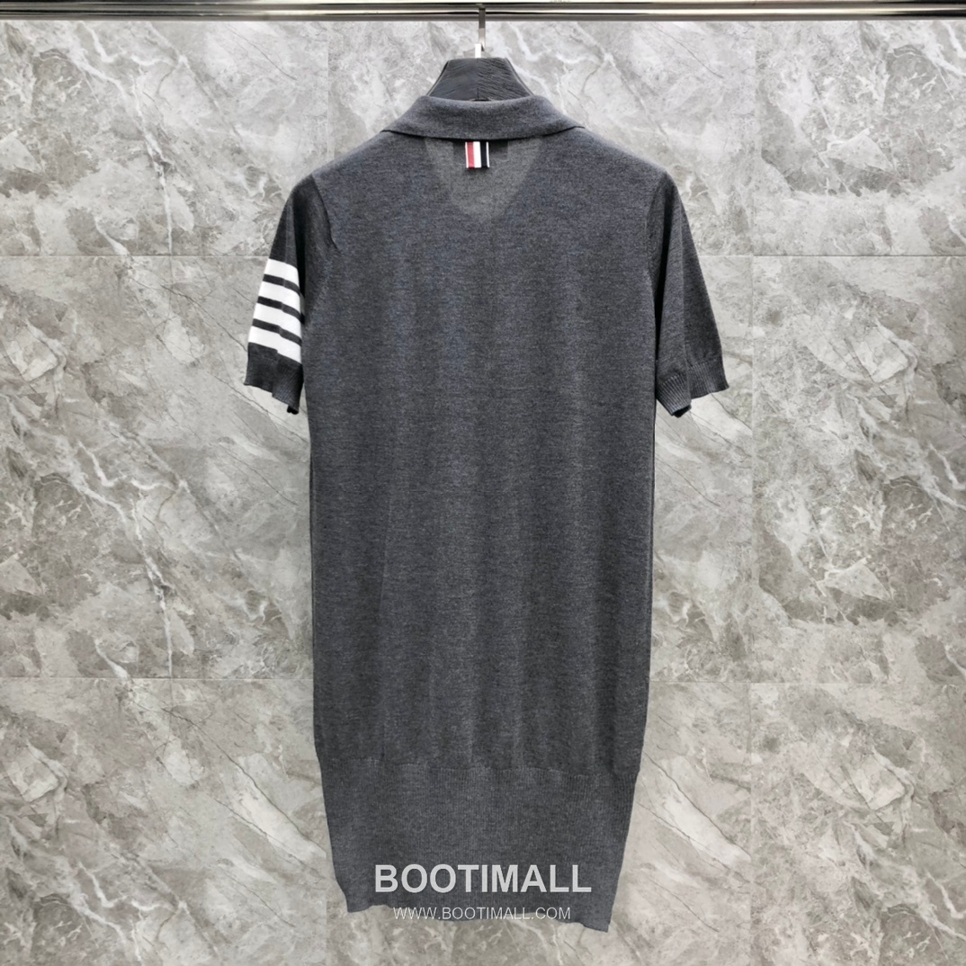 Thom Browne 4-Bar Polo Dress Gray 톰브라운 4바 폴로 드레스 그레이 11