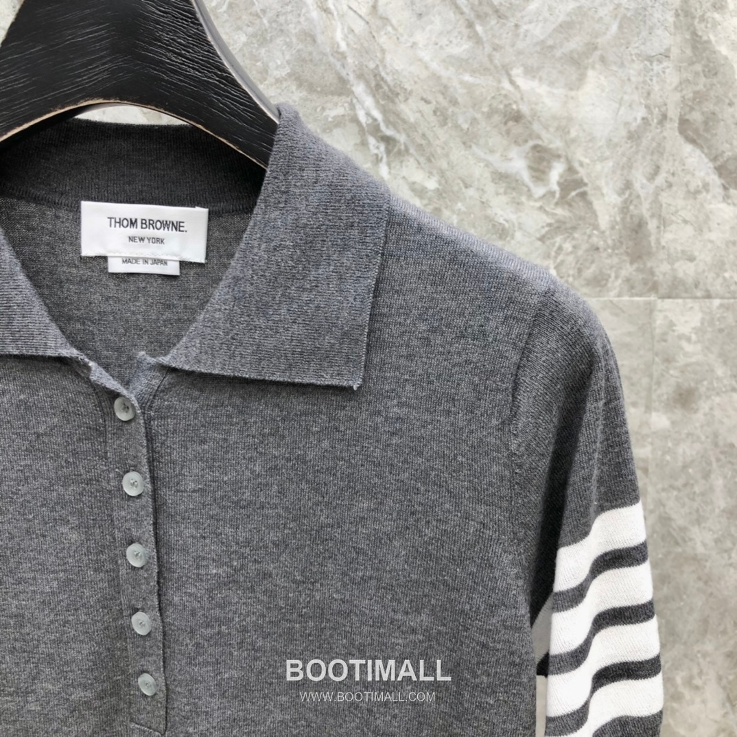 Thom Browne 4-Bar Polo Dress Gray 톰브라운 4바 폴로 드레스 그레이 12