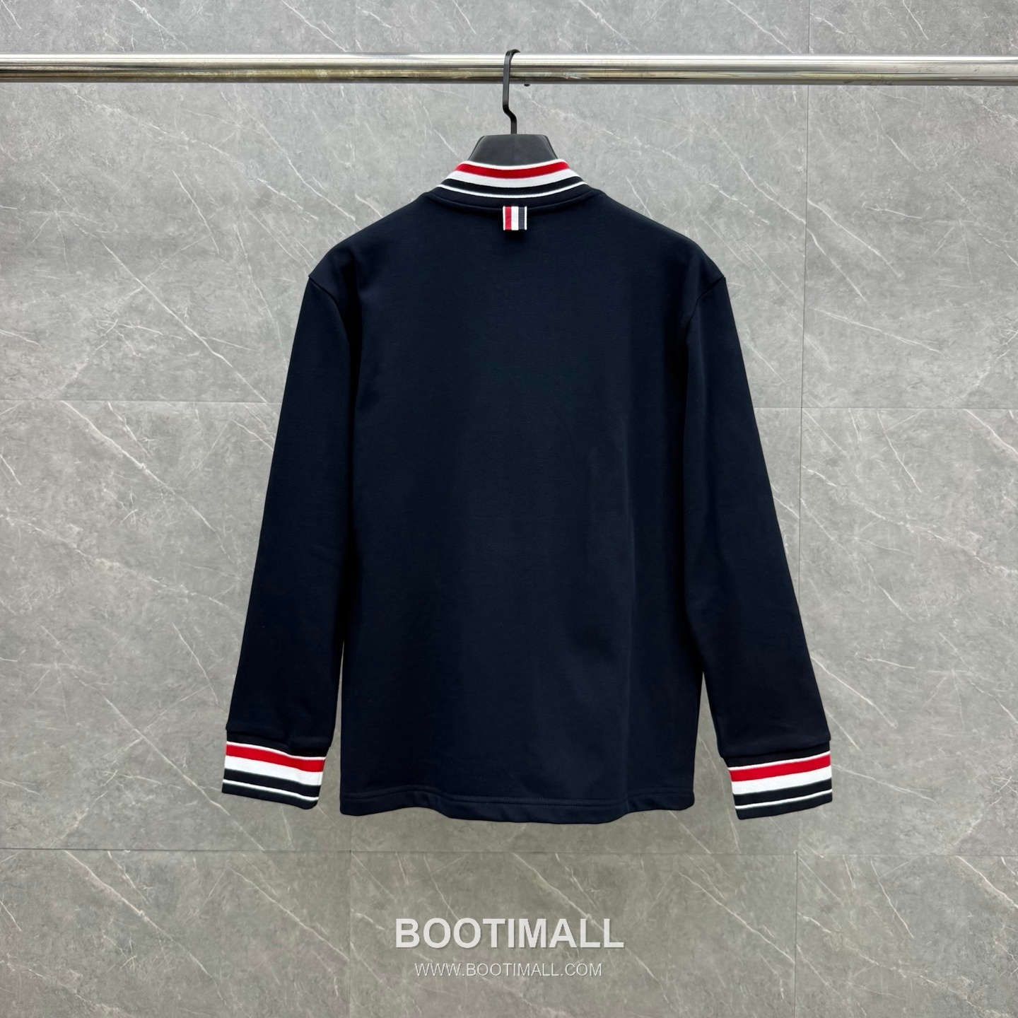 Thom Browne Tricolor Ribbed Jacket Navy 톰브라운 트리컬러 립 자켓 네이비 11