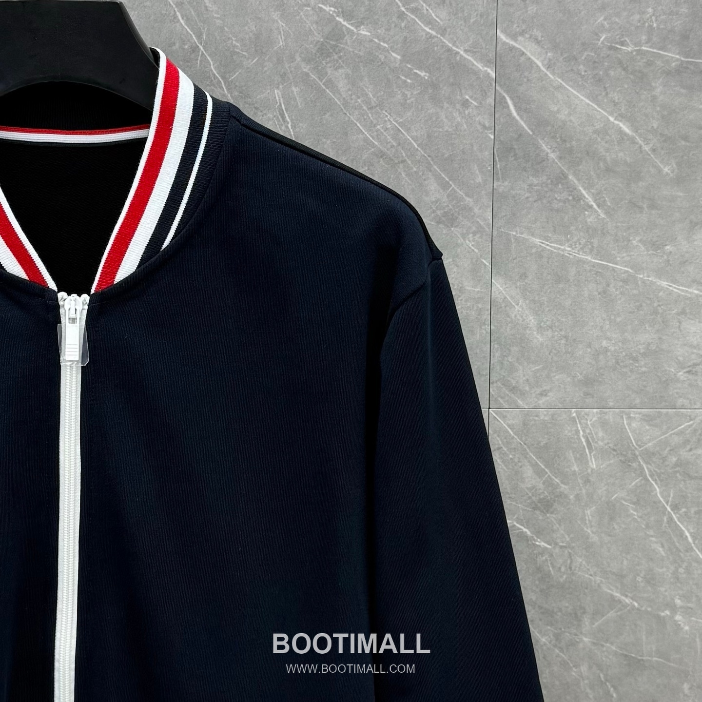 Thom Browne Tricolor Ribbed Jacket Navy 톰브라운 트리컬러 립 자켓 네이비 12