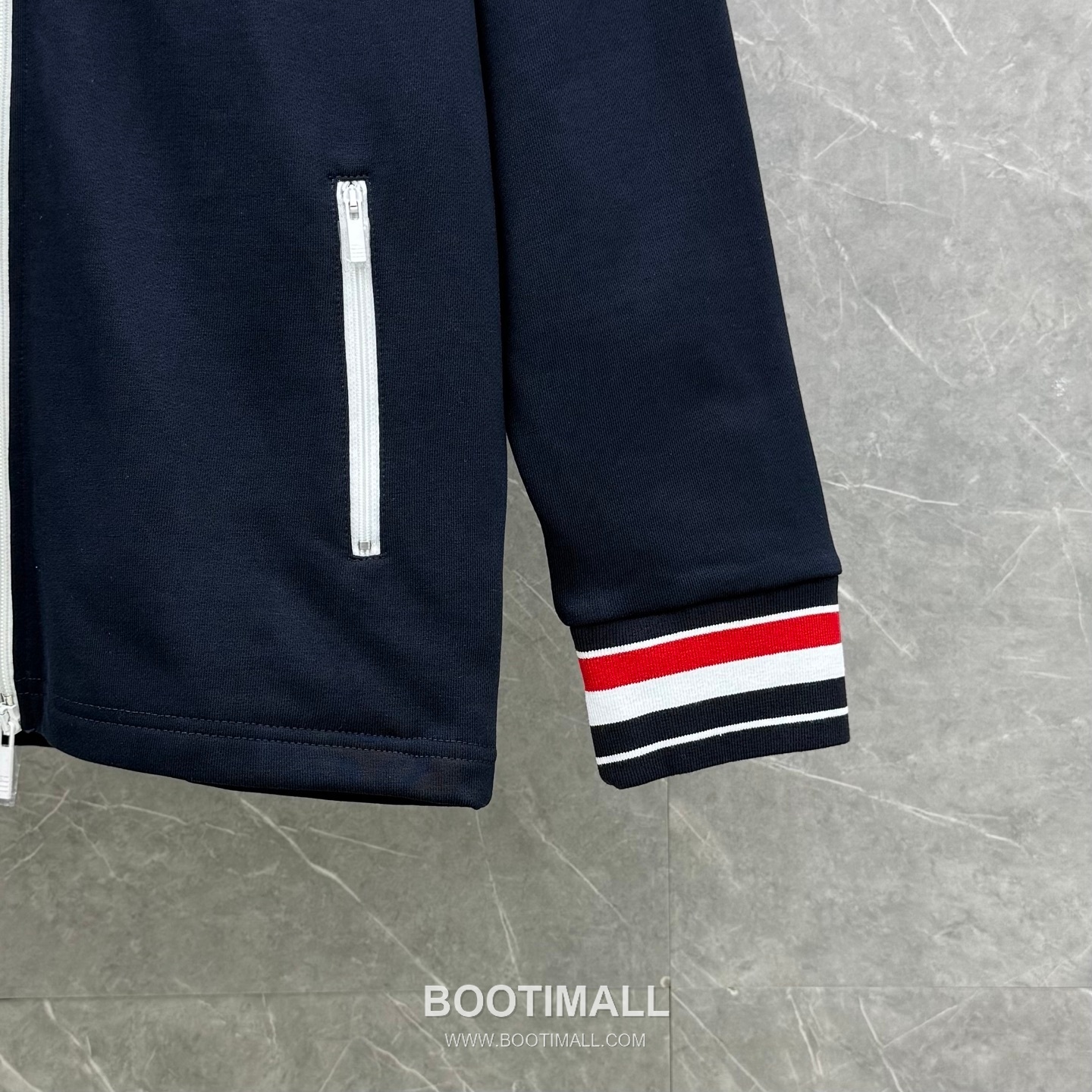 Thom Browne Tricolor Ribbed Jacket Navy 톰브라운 트리컬러 립 자켓 네이비 14
