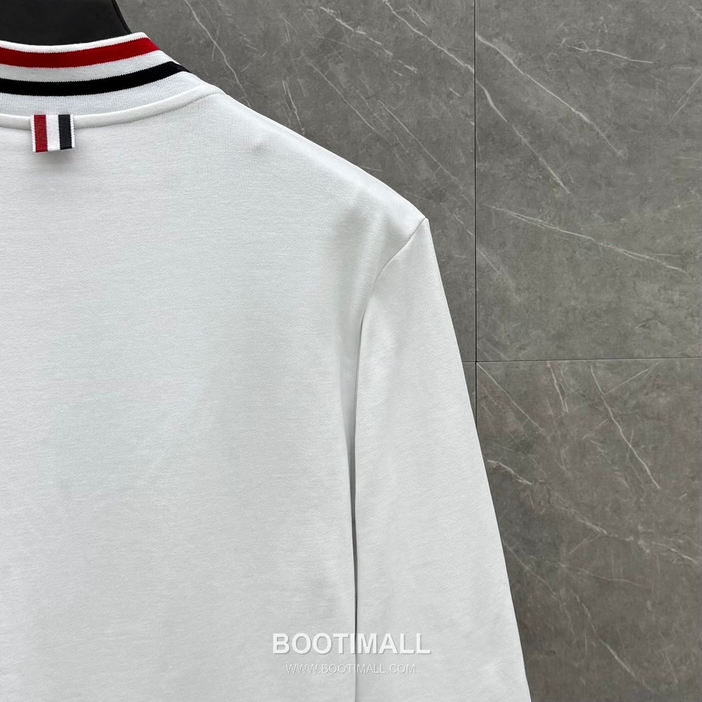 Thom Browne Tricolor Ribbed Jacket Navy 톰브라운 트리컬러 립 자켓 네이비 4