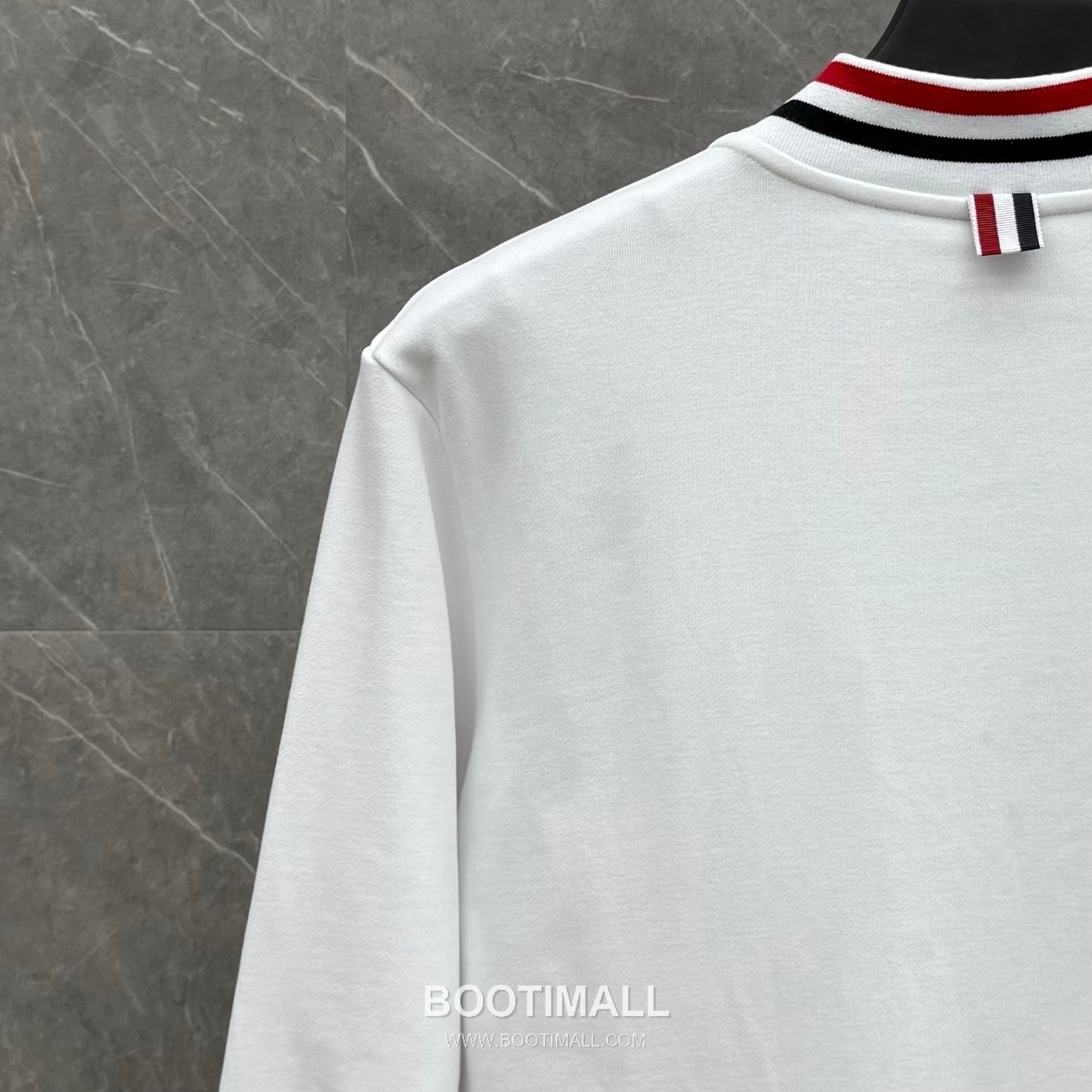 Thom Browne Tricolor Ribbed Jacket Navy 톰브라운 트리컬러 립 자켓 네이비 6