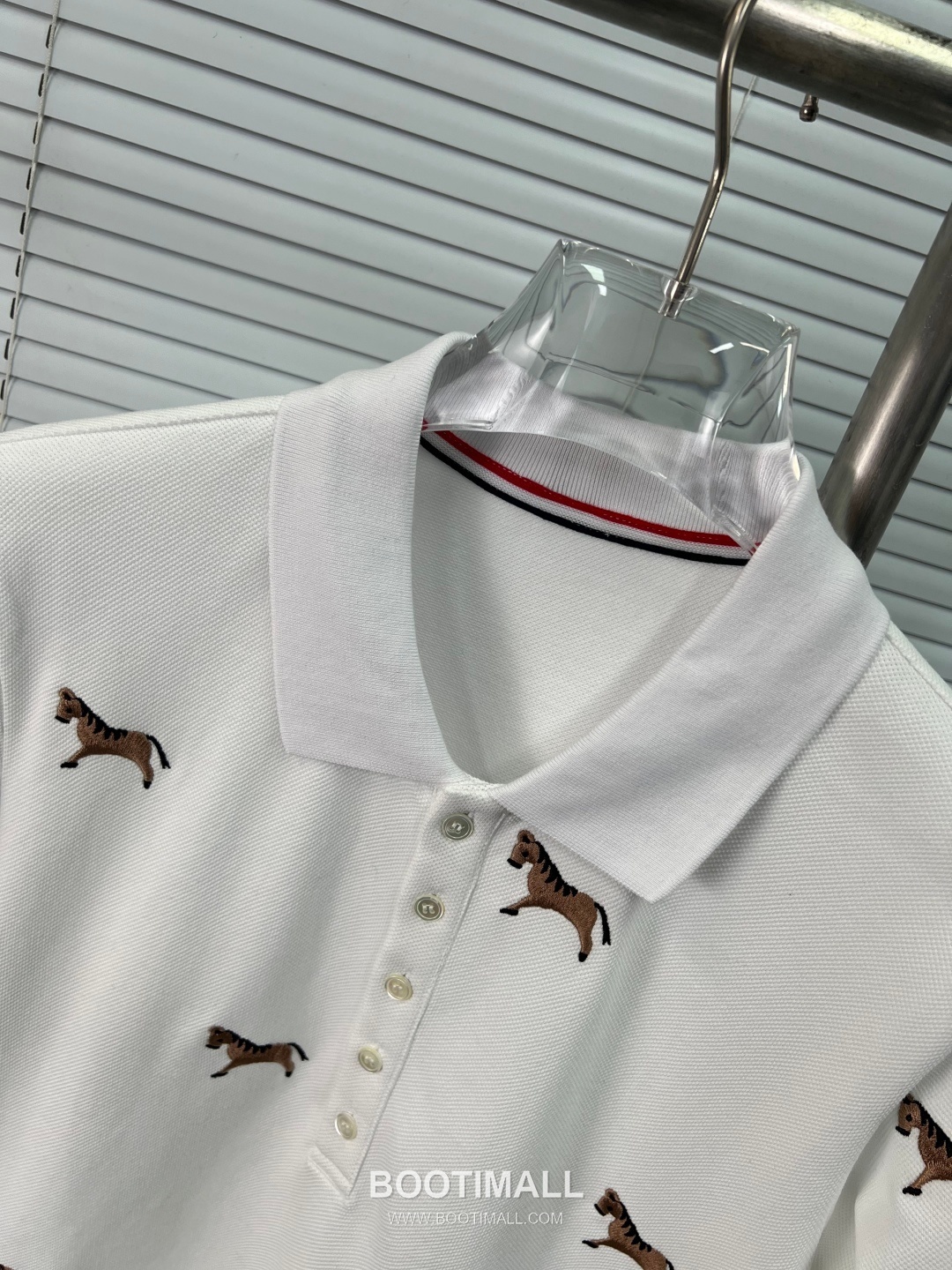 Thom Browne Horse Embroidery Polo Navy Polo Shirt 톰브라운 홀스 자수 폴로 네이비 폴로 셔츠 11
