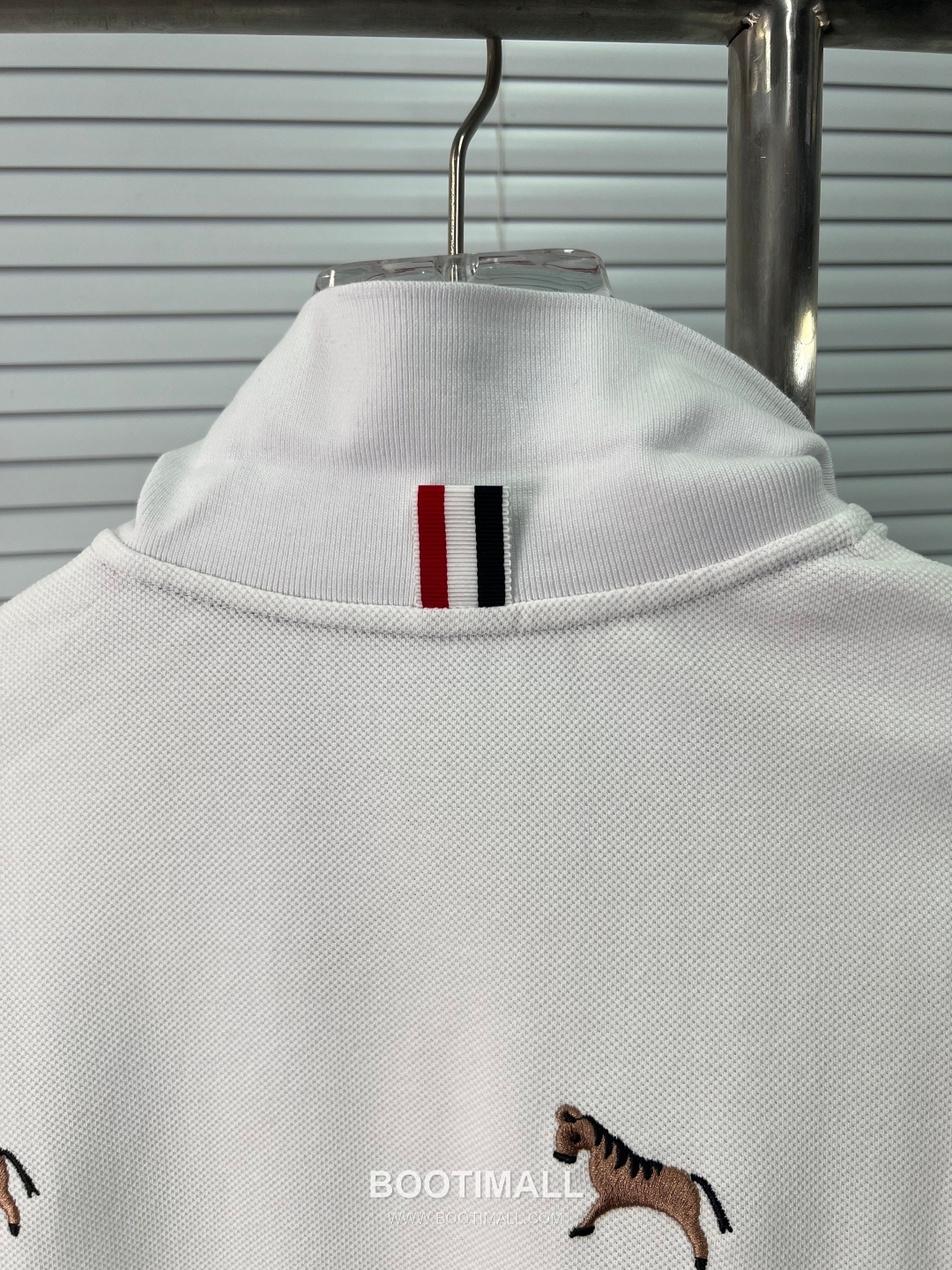 Thom Browne Horse Embroidery Polo Navy Polo Shirt 톰브라운 홀스 자수 폴로 네이비 폴로 셔츠 15