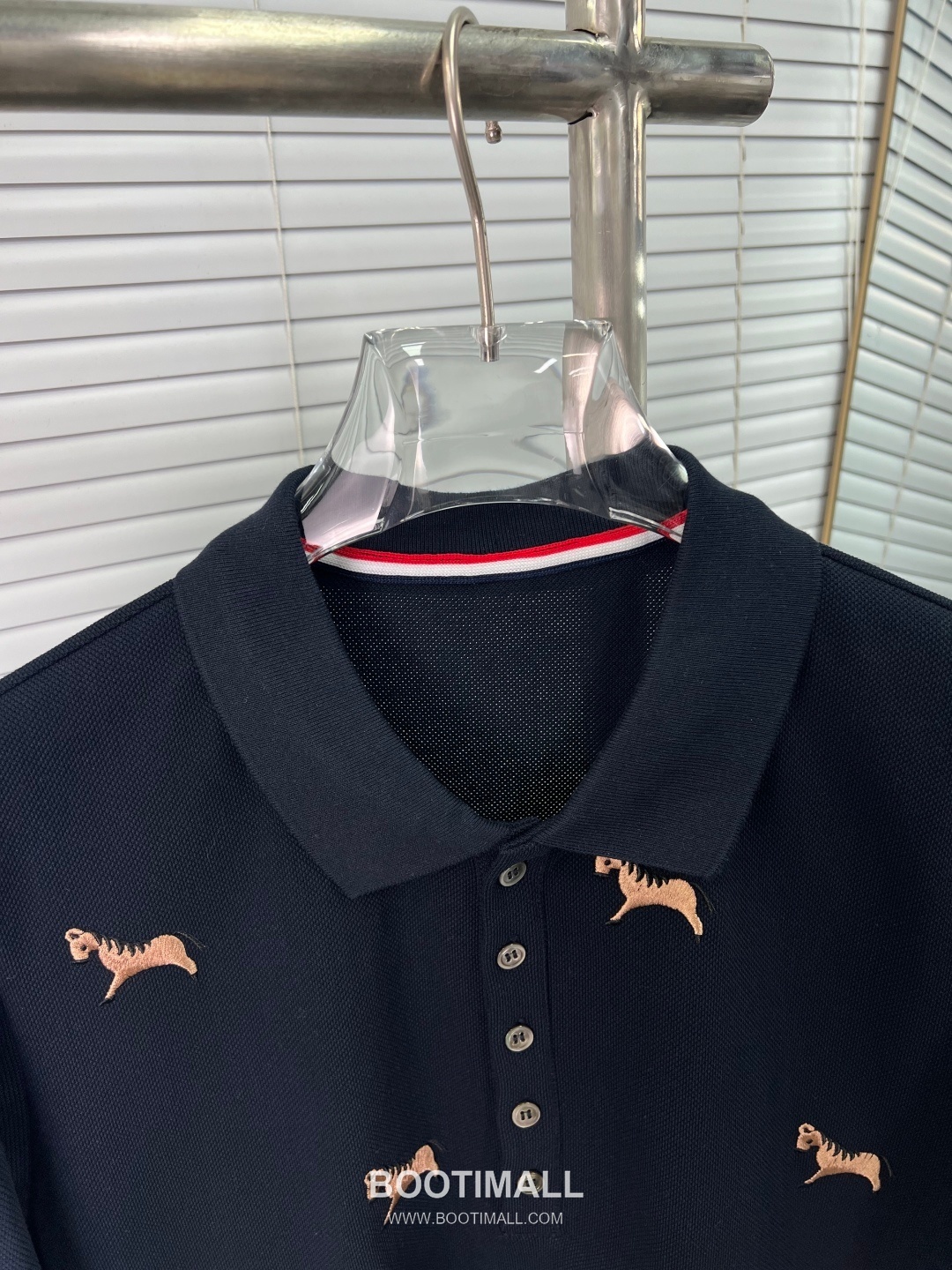 Thom Browne Horse Embroidery Polo Navy Polo Shirt 톰브라운 홀스 자수 폴로 네이비 폴로 셔츠 12
