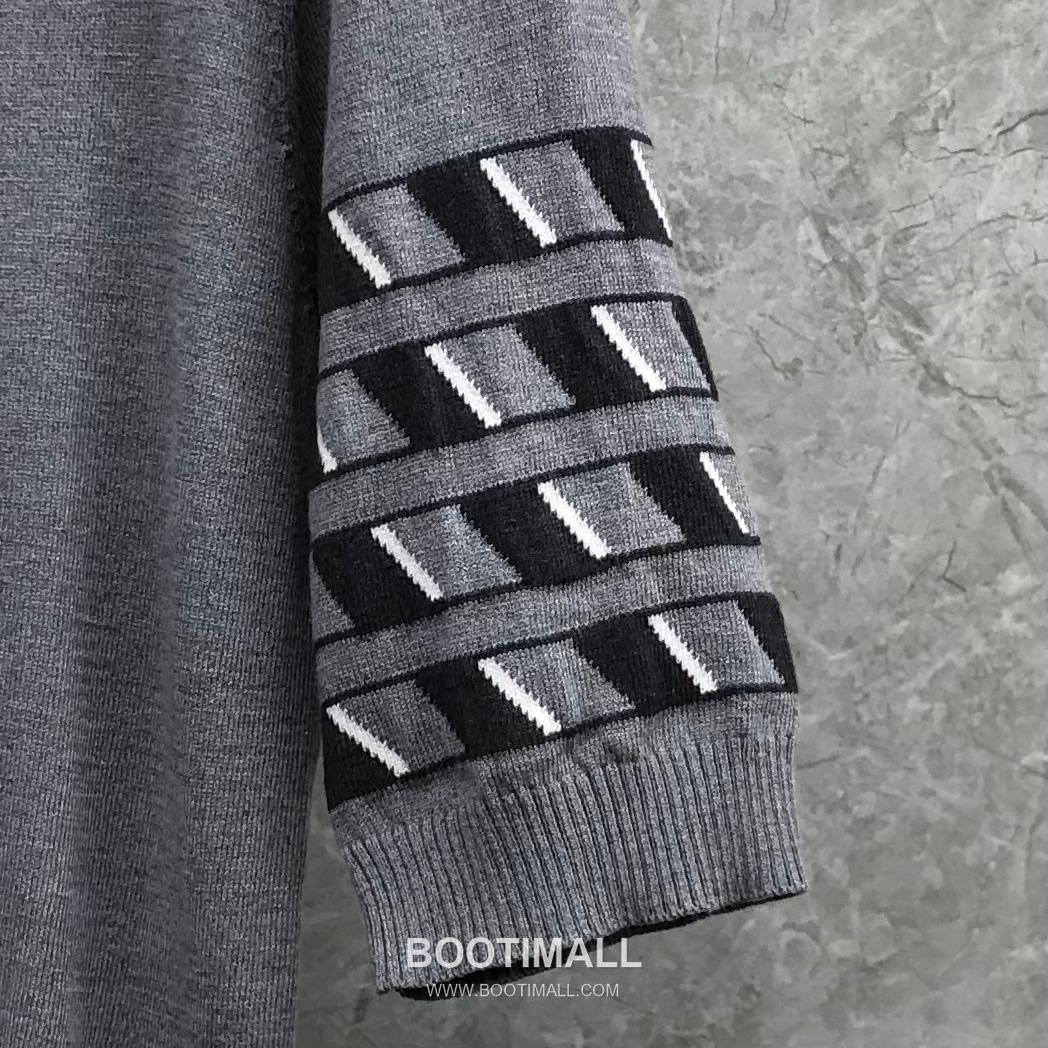 Thom Browne Camo Dog Knit Tee Gray T-Shirt 톰브라운 카모 도그 니트 티 그레이 티셔츠 6