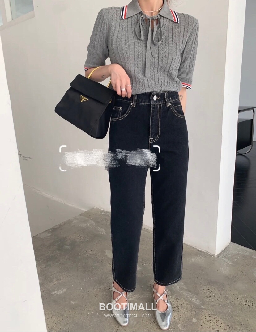 Thom Browne Bow Knit Short Sleeve White Knitwear 톰브라운 보우 니트 반소매 화이트 13