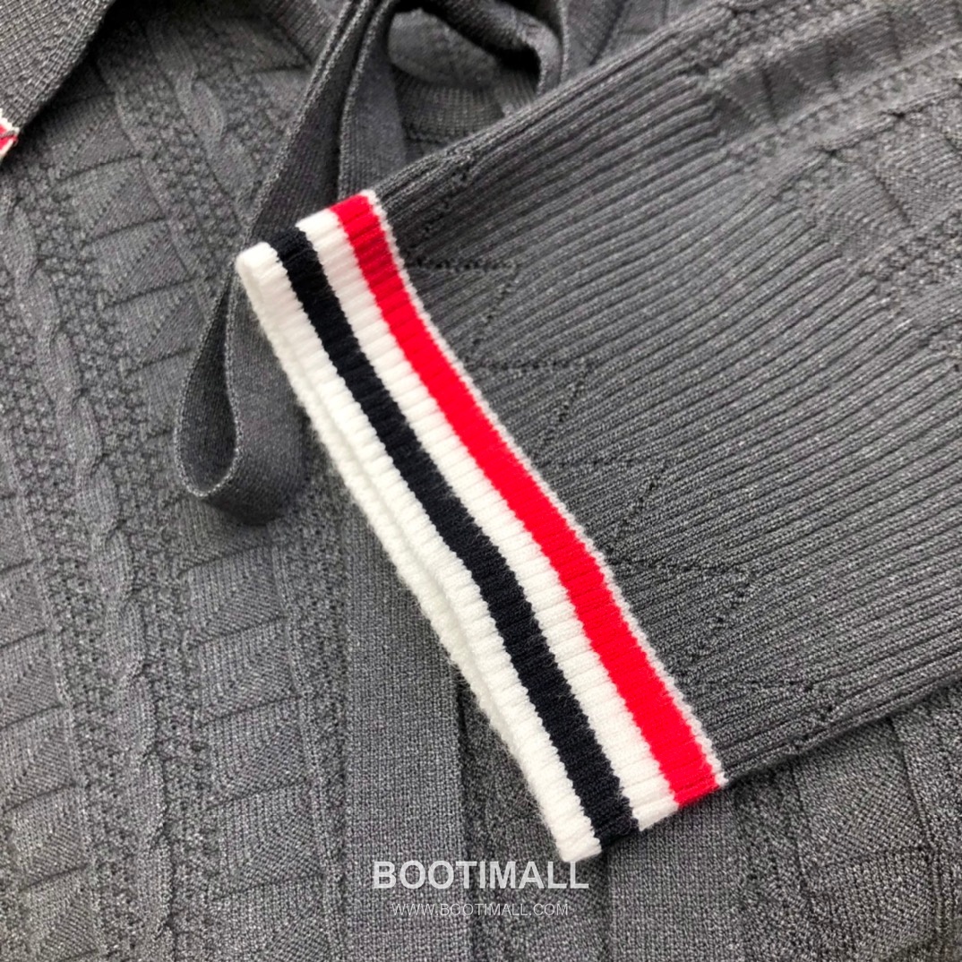 Thom Browne Bow Knit Short Sleeve White Knitwear 톰브라운 보우 니트 반소매 화이트 7