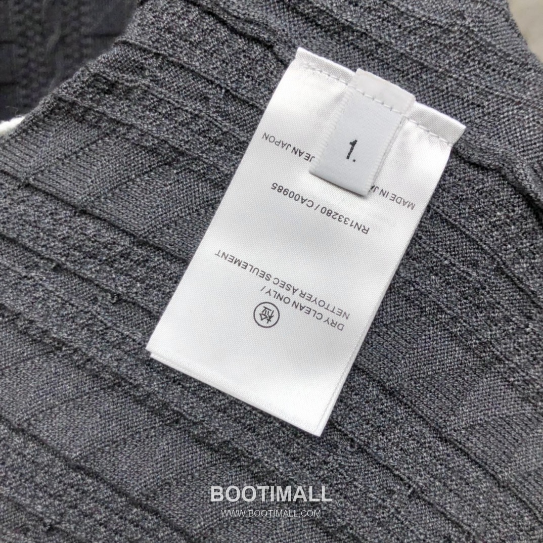 Thom Browne Bow Knit Short Sleeve White Knitwear 톰브라운 보우 니트 반소매 화이트 8