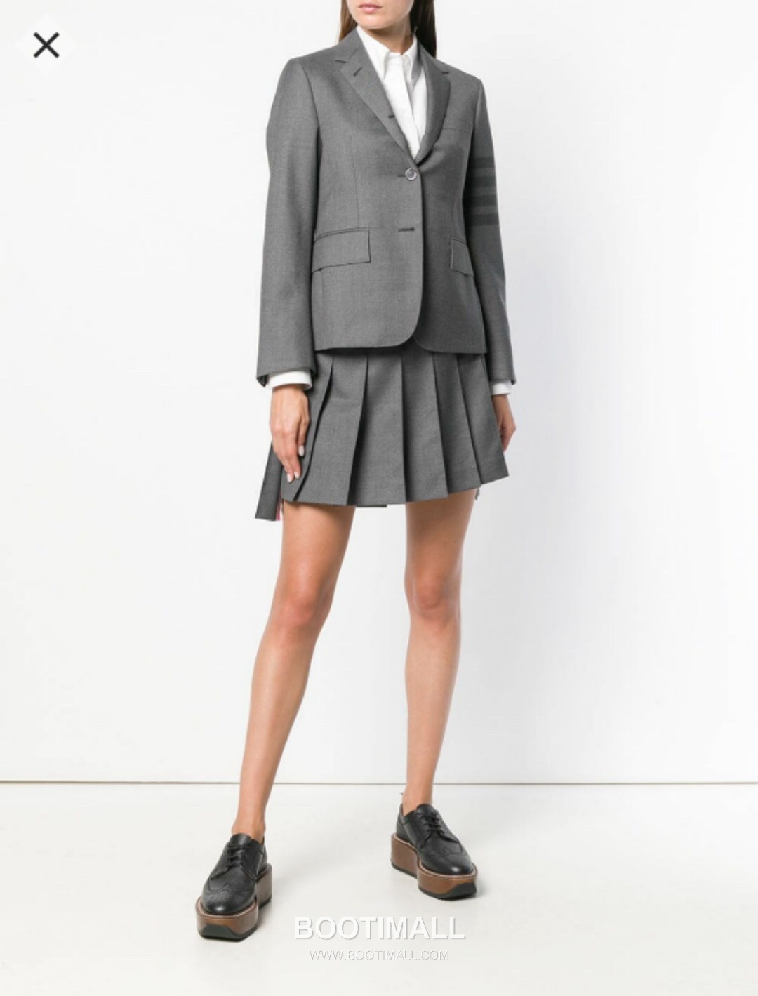 Thom Browne 4-Bar Tailored Blazer Gray 톰브라운 4바 테일러드 블레이저 그레이 1