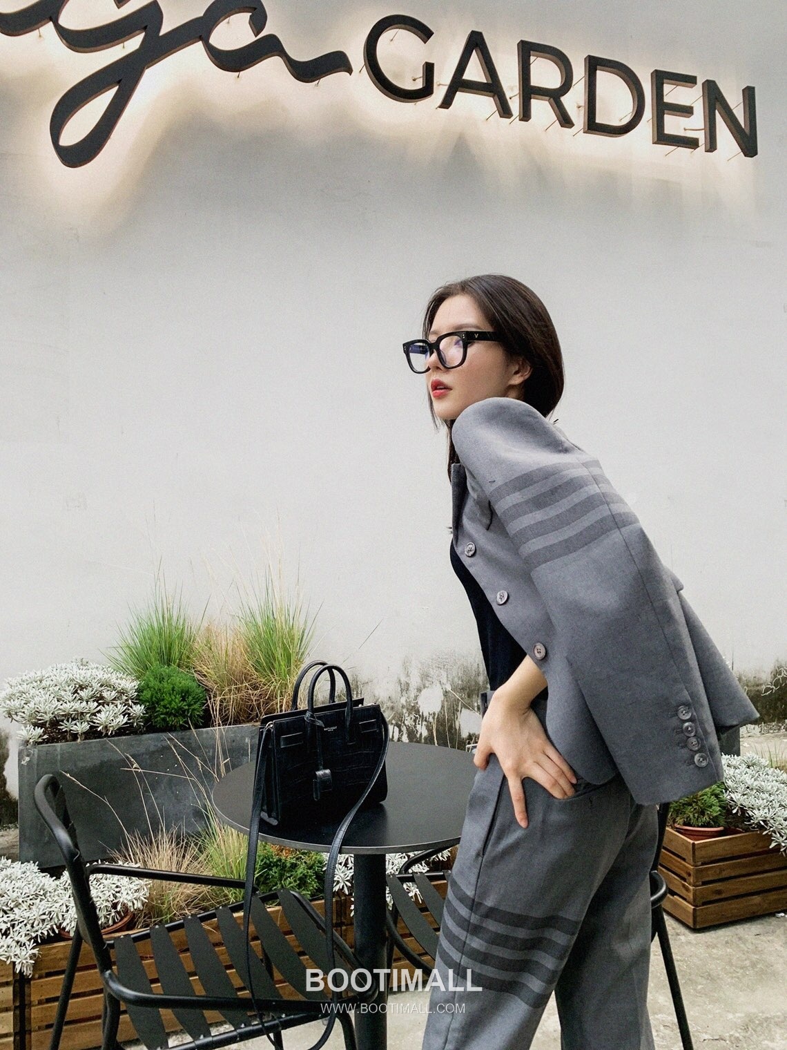 Thom Browne 4-Bar Tailored Blazer Gray 톰브라운 4바 테일러드 블레이저 그레이 2