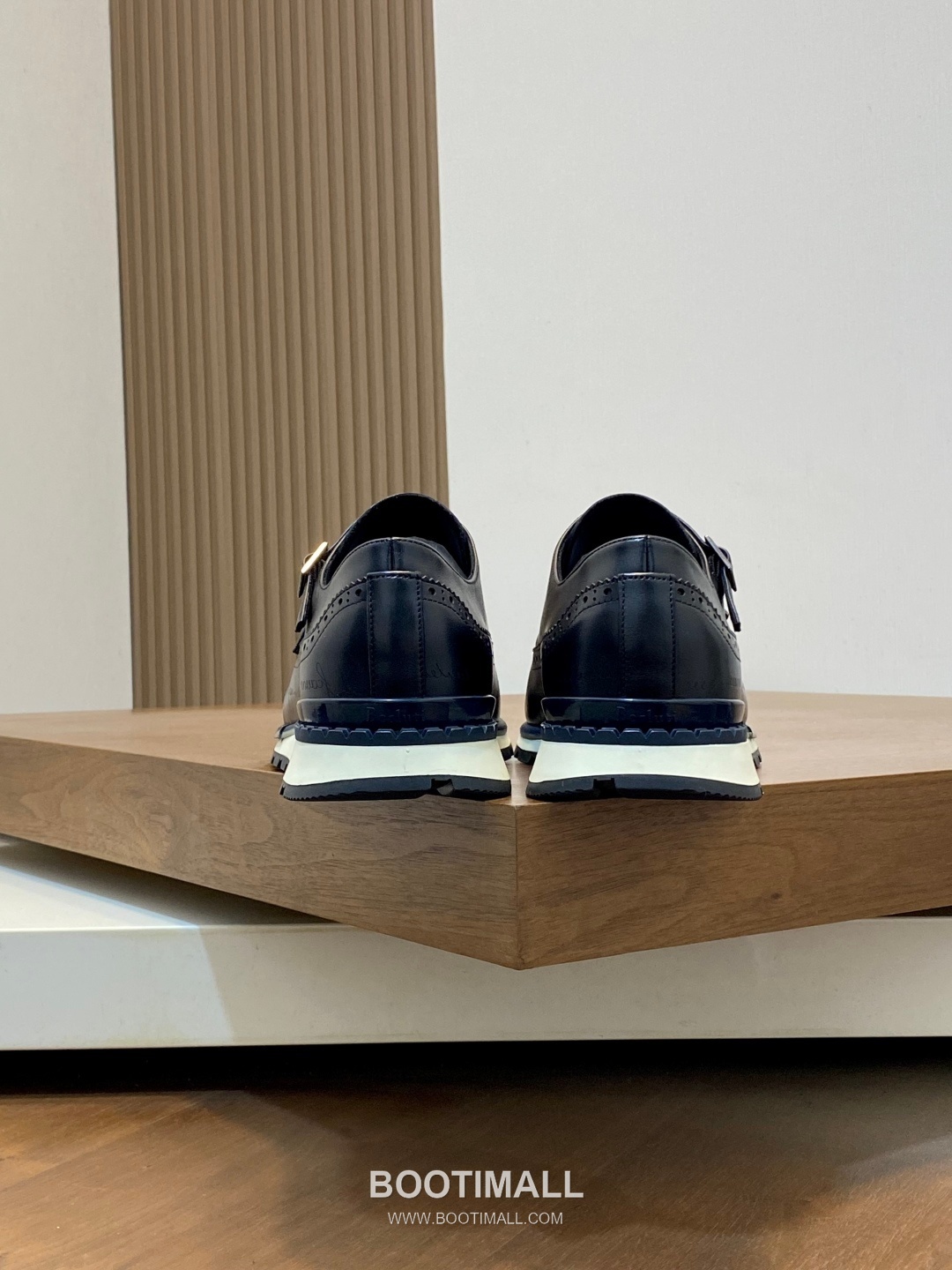 Berluti Patina Monk Brogue Leather Brown Monk Shoes 벨루티 남성 파티나 몽크 브로그 레더 브라운 몽크 슈즈 9