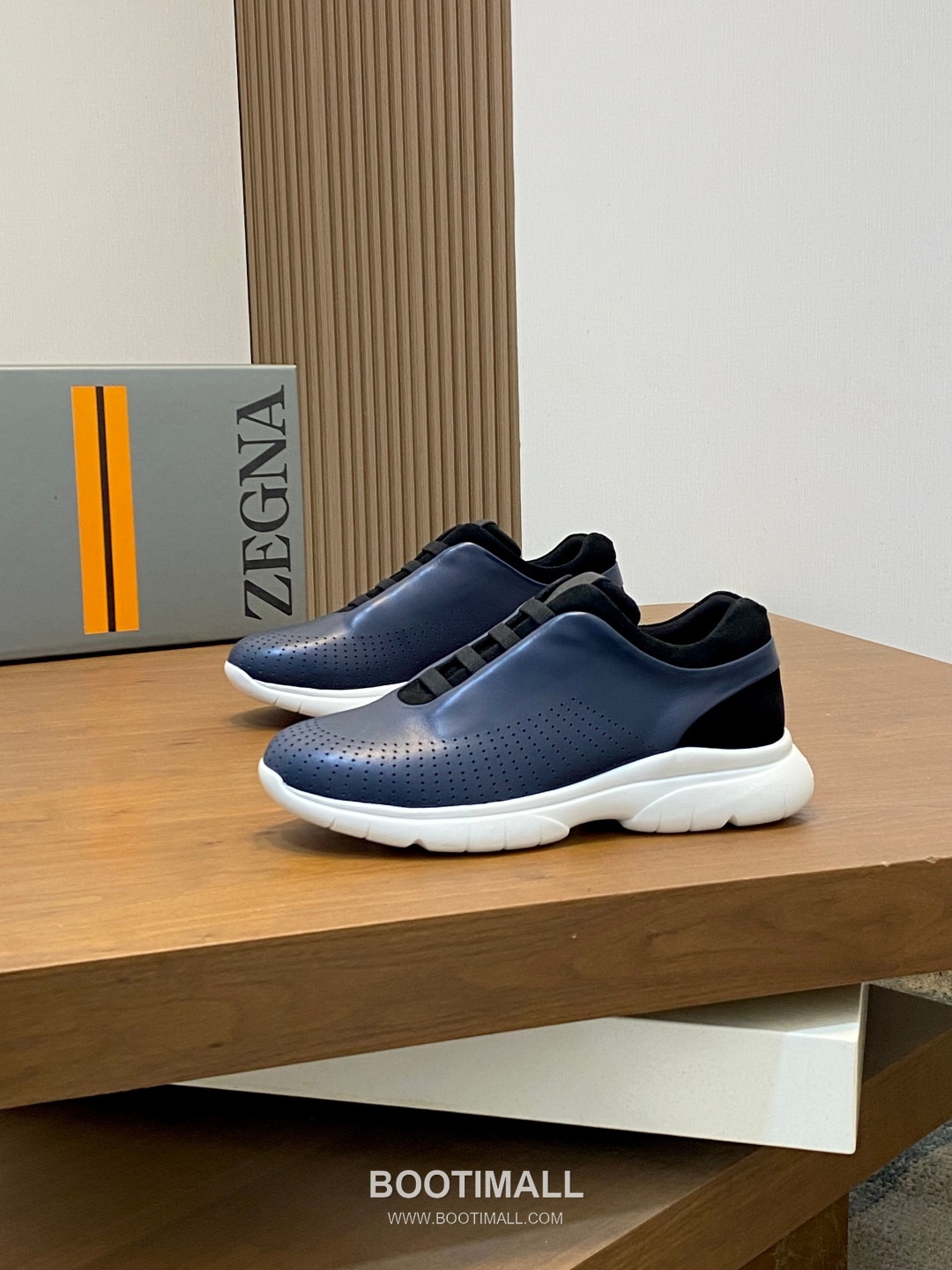 Zegna Elastic Band Low-Top Lambskin Suede Black Sneakers 제냐 엘라스틱 밴드 로우탑 램스킨 스웨이드 블랙 스니커즈 4