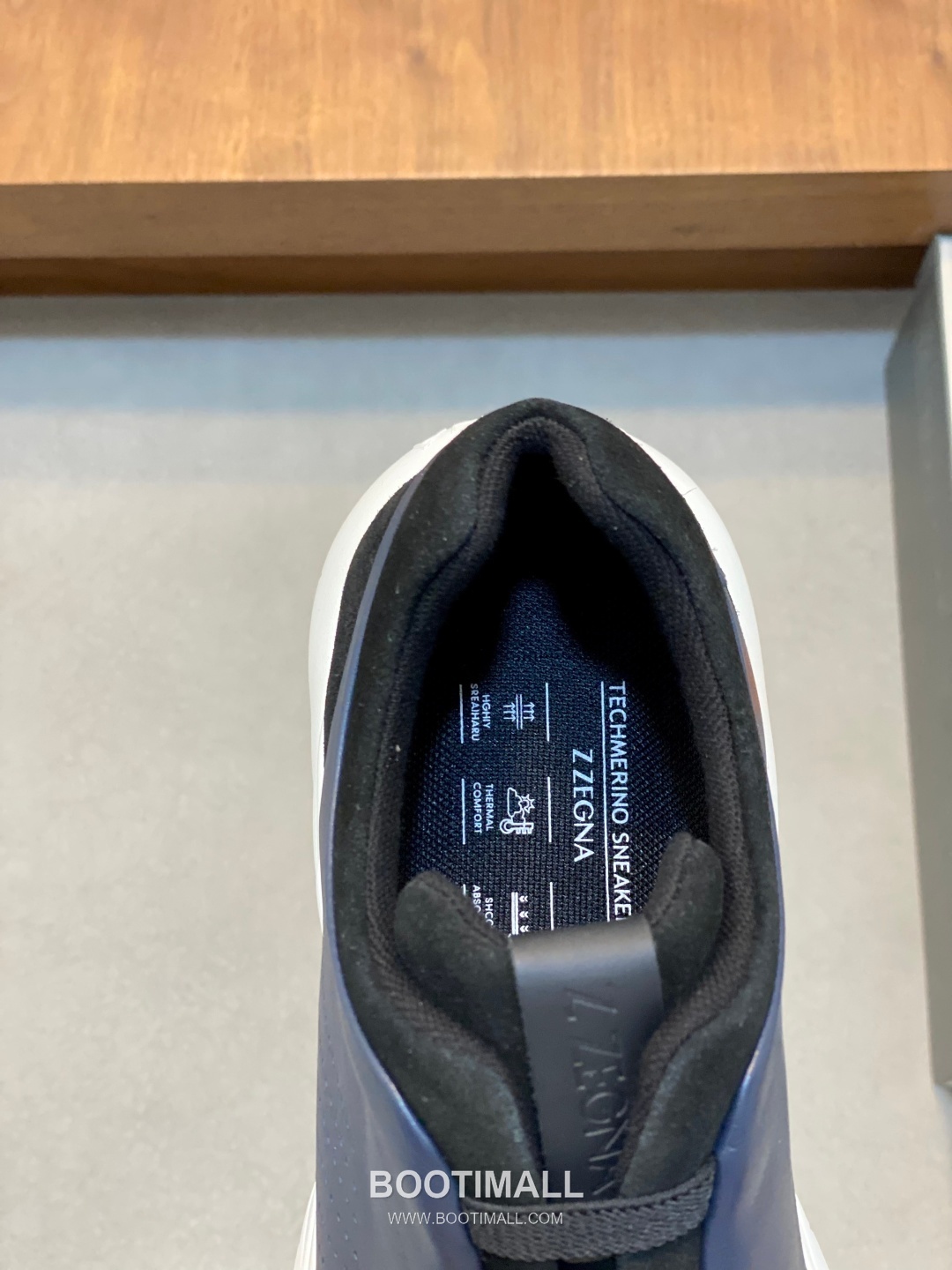 Zegna Elastic Band Low-Top Lambskin Suede Black Sneakers 제냐 엘라스틱 밴드 로우탑 램스킨 스웨이드 블랙 스니커즈 8