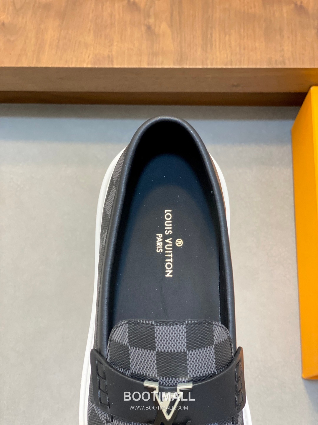 Louis Vuitton Monogram Leather Casual Derby Calfskin Leather Black Derby Shoes 루이비통 모노그램 레더 캐주얼 더비 송아지가죽 블랙 더비 슈즈 8
