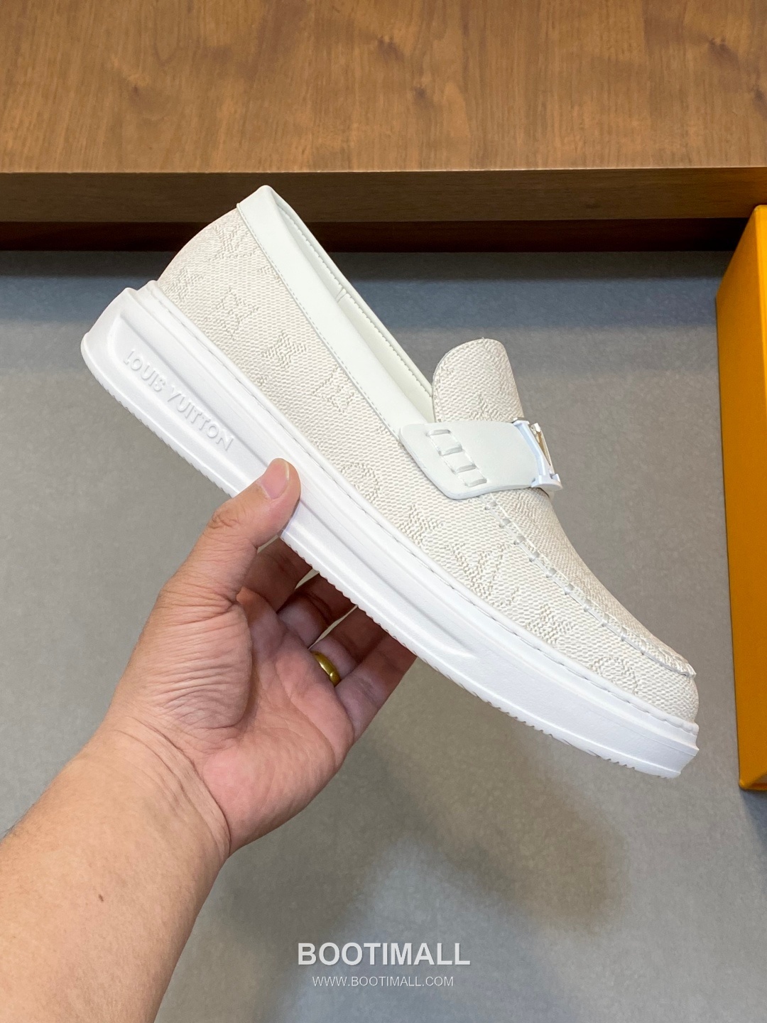 Louis Vuitton Monogram Leather Casual Derby Calfskin Leather Black Derby Shoes 루이비통 모노그램 레더 캐주얼 더비 송아지가죽 블랙 더비 슈즈 5