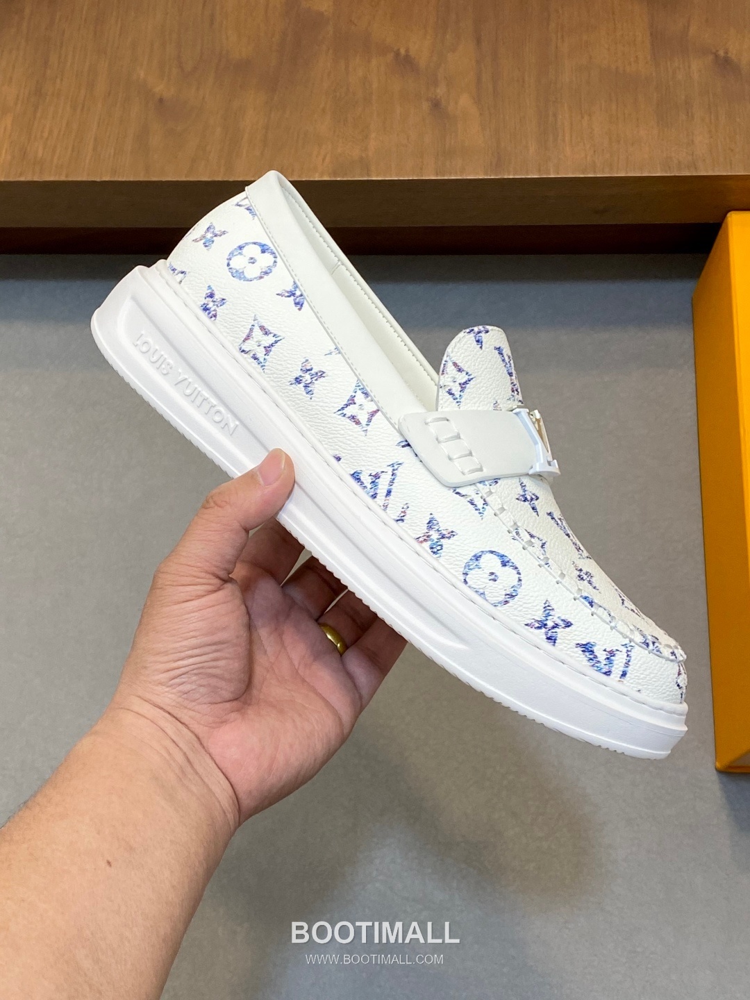 Louis Vuitton Monogram Leather Casual Derby Calfskin Leather Black Derby Shoes 루이비통 모노그램 레더 캐주얼 더비 송아지가죽 블랙 더비 슈즈 5