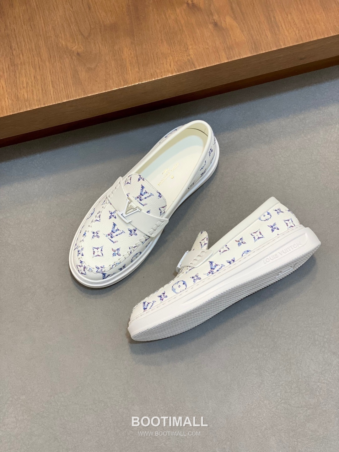 Louis Vuitton Monogram Leather Casual Derby Calfskin Leather Black Derby Shoes 루이비통 모노그램 레더 캐주얼 더비 송아지가죽 블랙 더비 슈즈 6