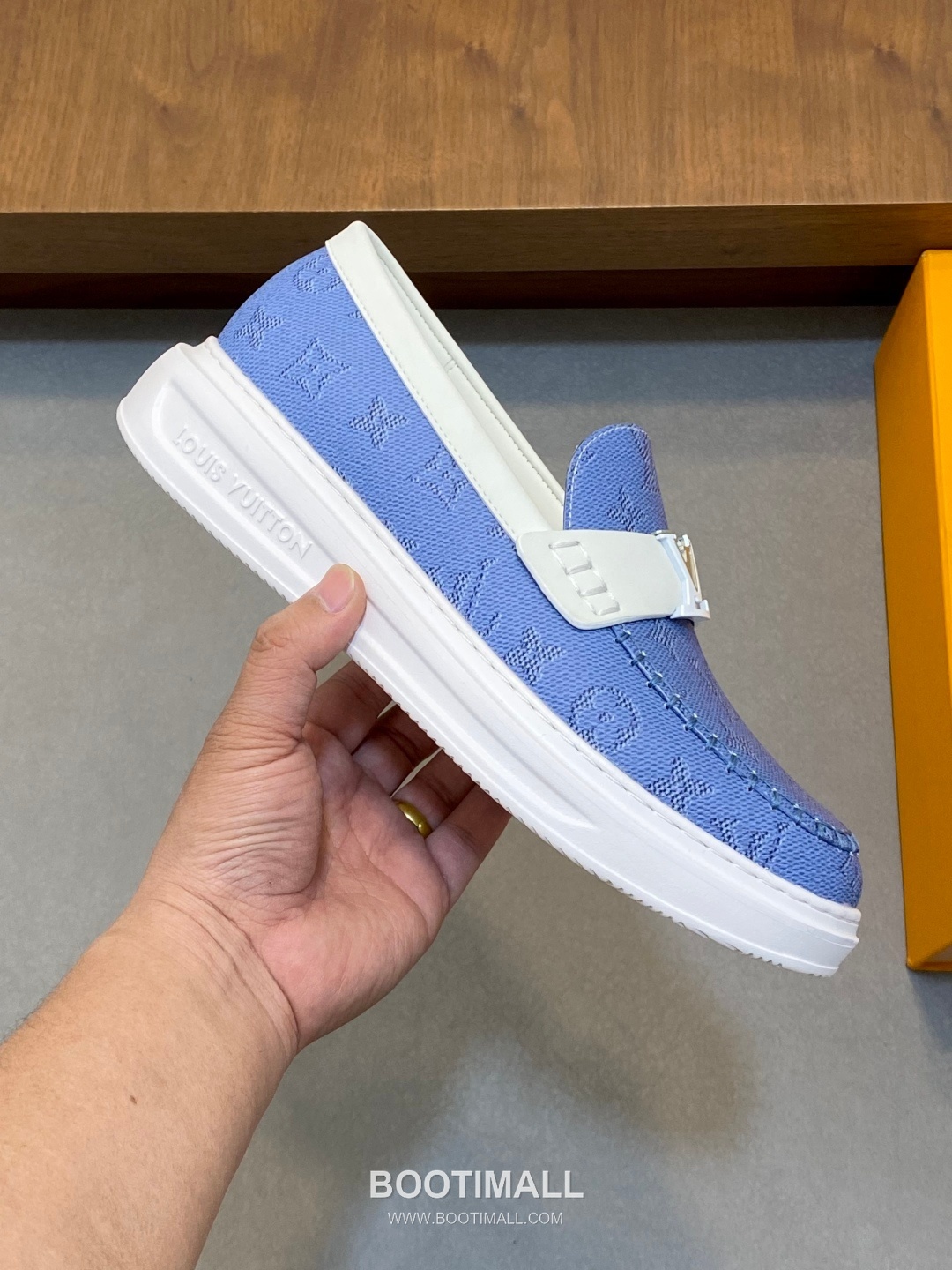 Louis Vuitton Monogram Leather Casual Derby Calfskin Leather Black Derby Shoes 루이비통 모노그램 레더 캐주얼 더비 송아지가죽 블랙 더비 슈즈 5